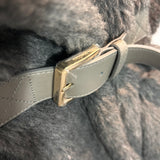 Max Mara £1300 Grey Teddy Gilet S/M