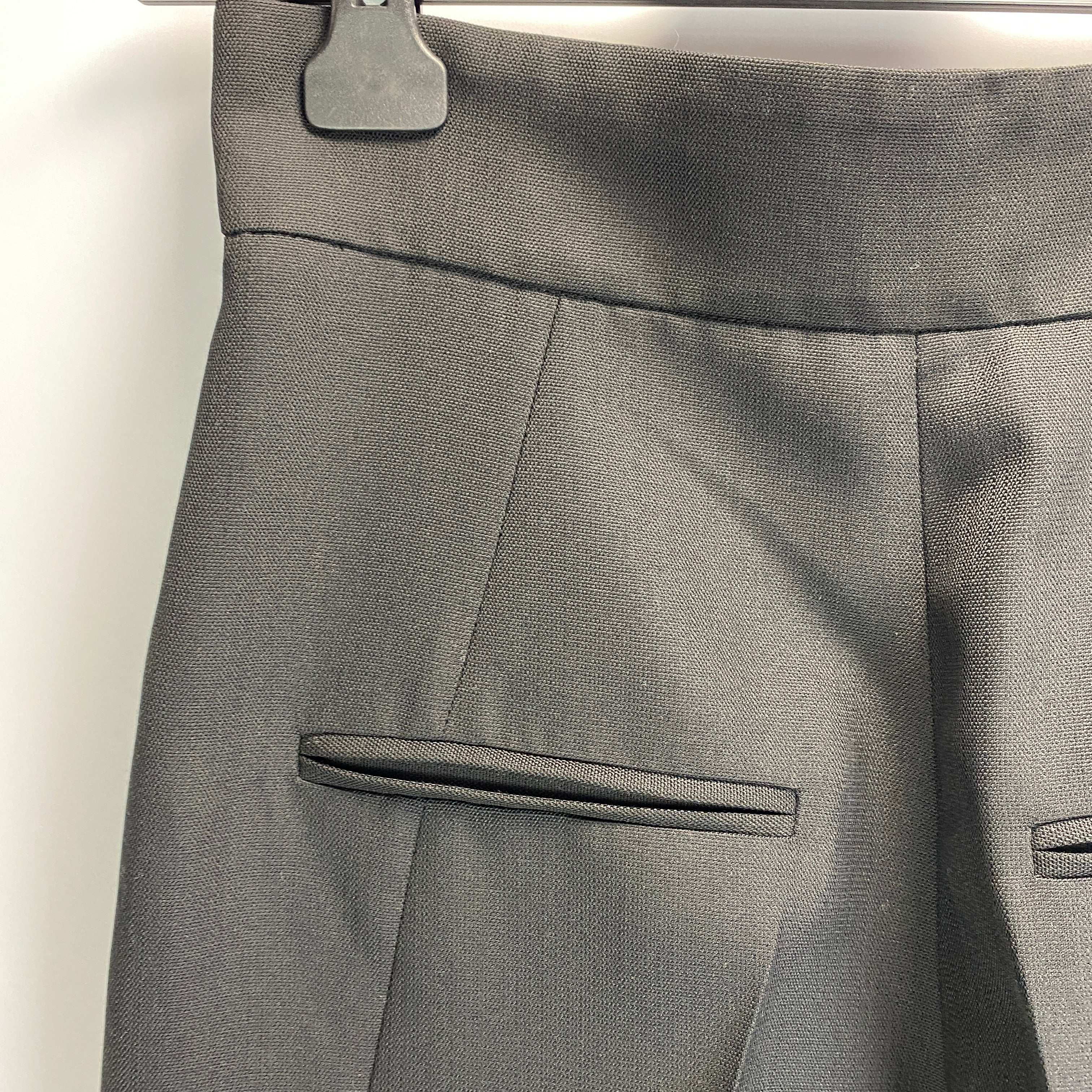 Jacquemus Black Le Souk Crop Smart Pants XXS