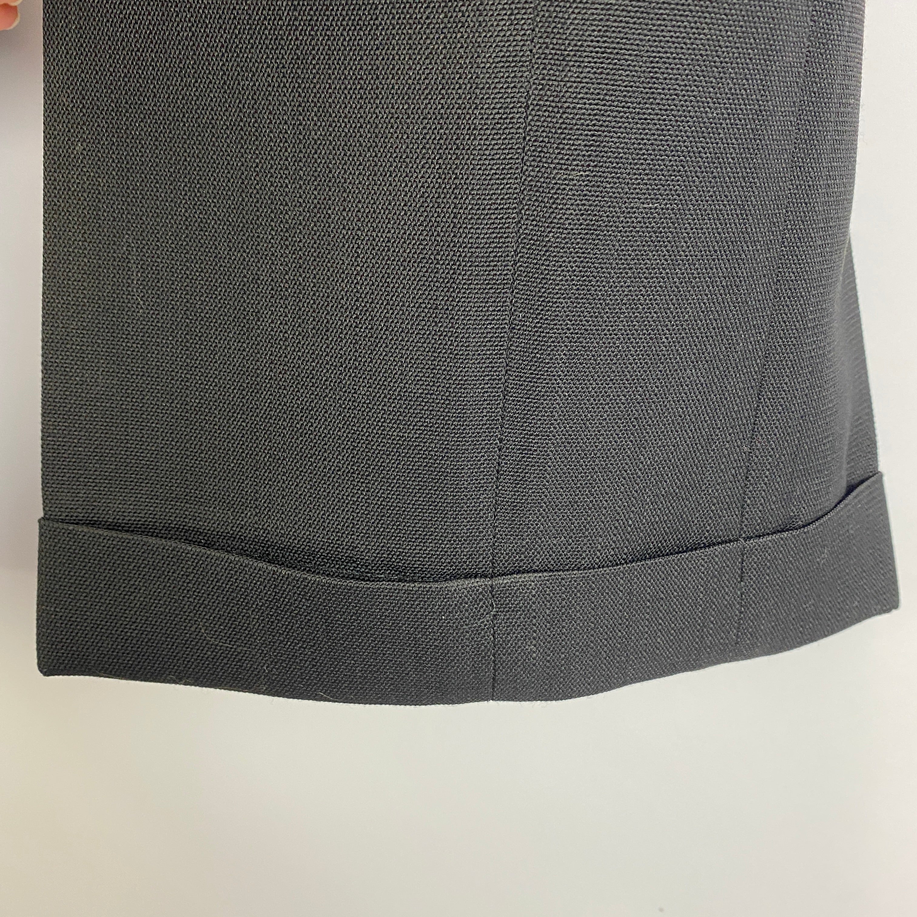 Jacquemus Black Le Souk Crop Smart Pants XXS