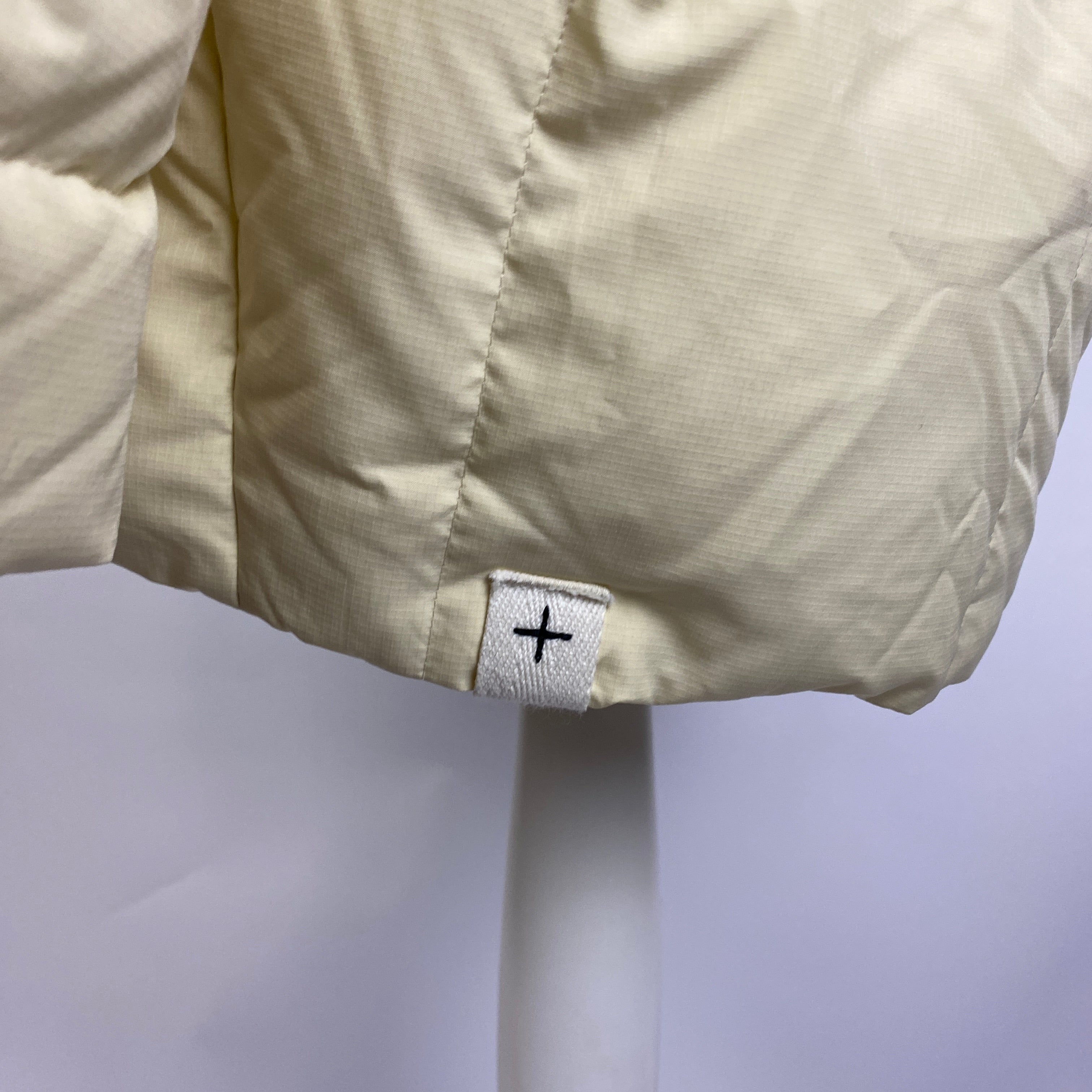 Jil Sander £1400 Vanilla Quilted Down Jacket XXS/XS/S/M