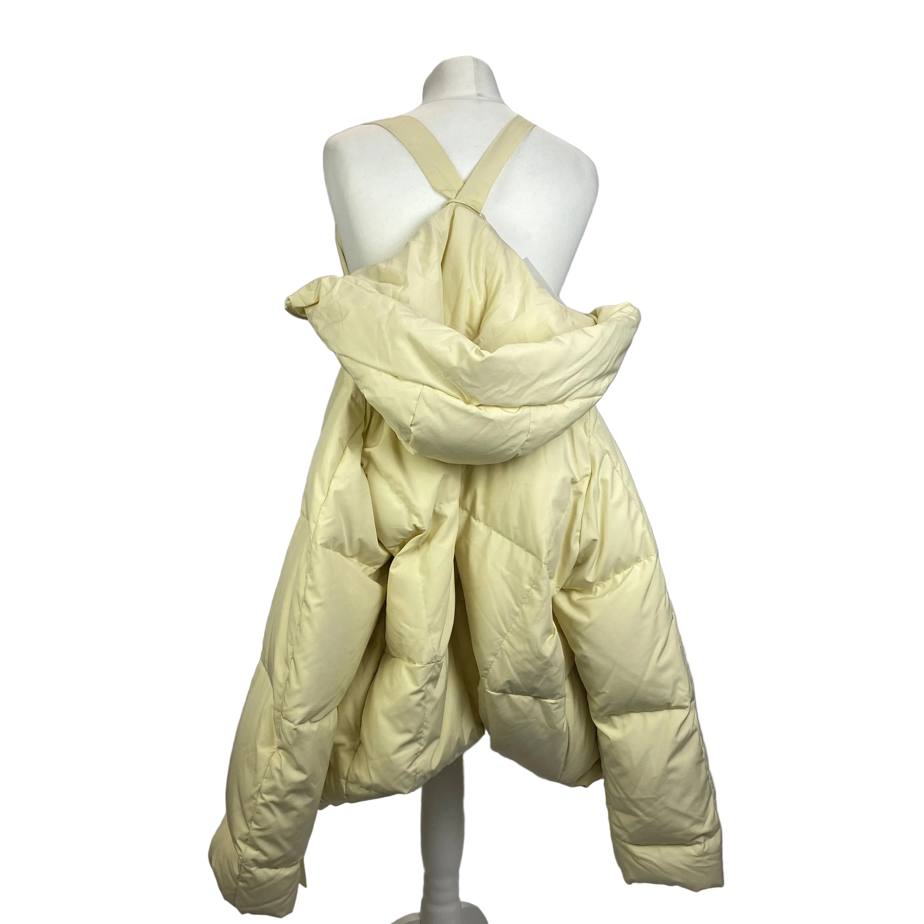Jil Sander £1400 Vanilla Quilted Down Jacket XXS/XS/S/M