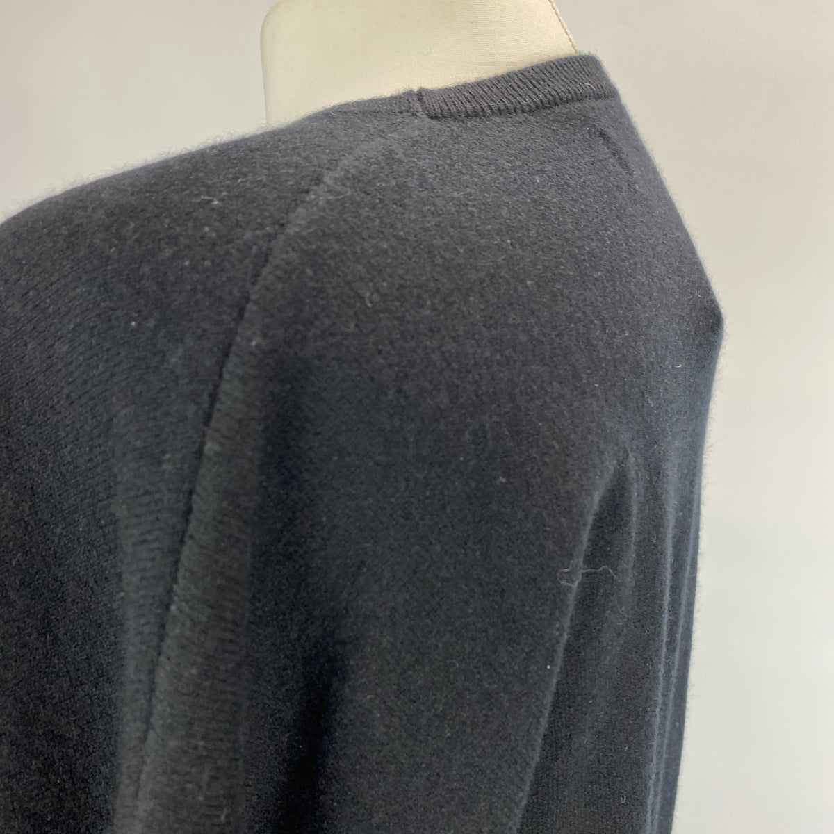 Extreme Cashmere New £453 Black Pisces No314 Sweater O/S