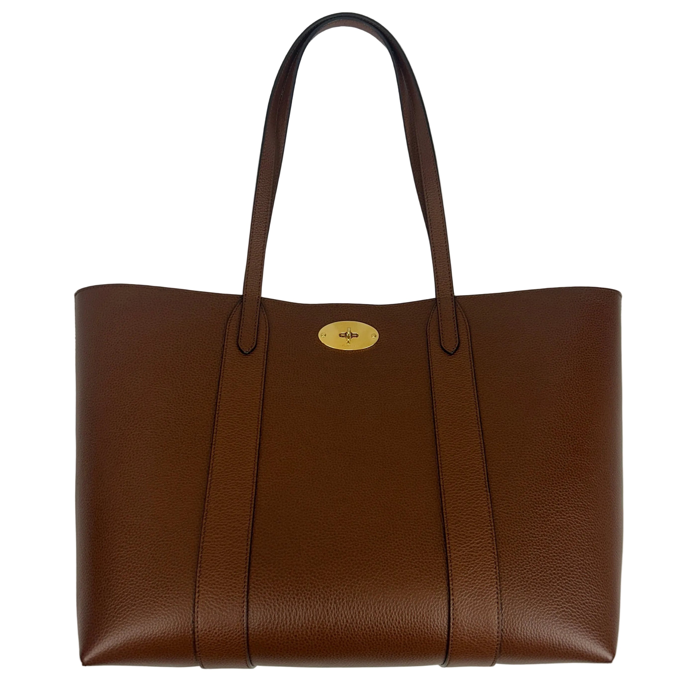 Mulberry £845 Bayswater Two Tone Oak Large Tote Bag