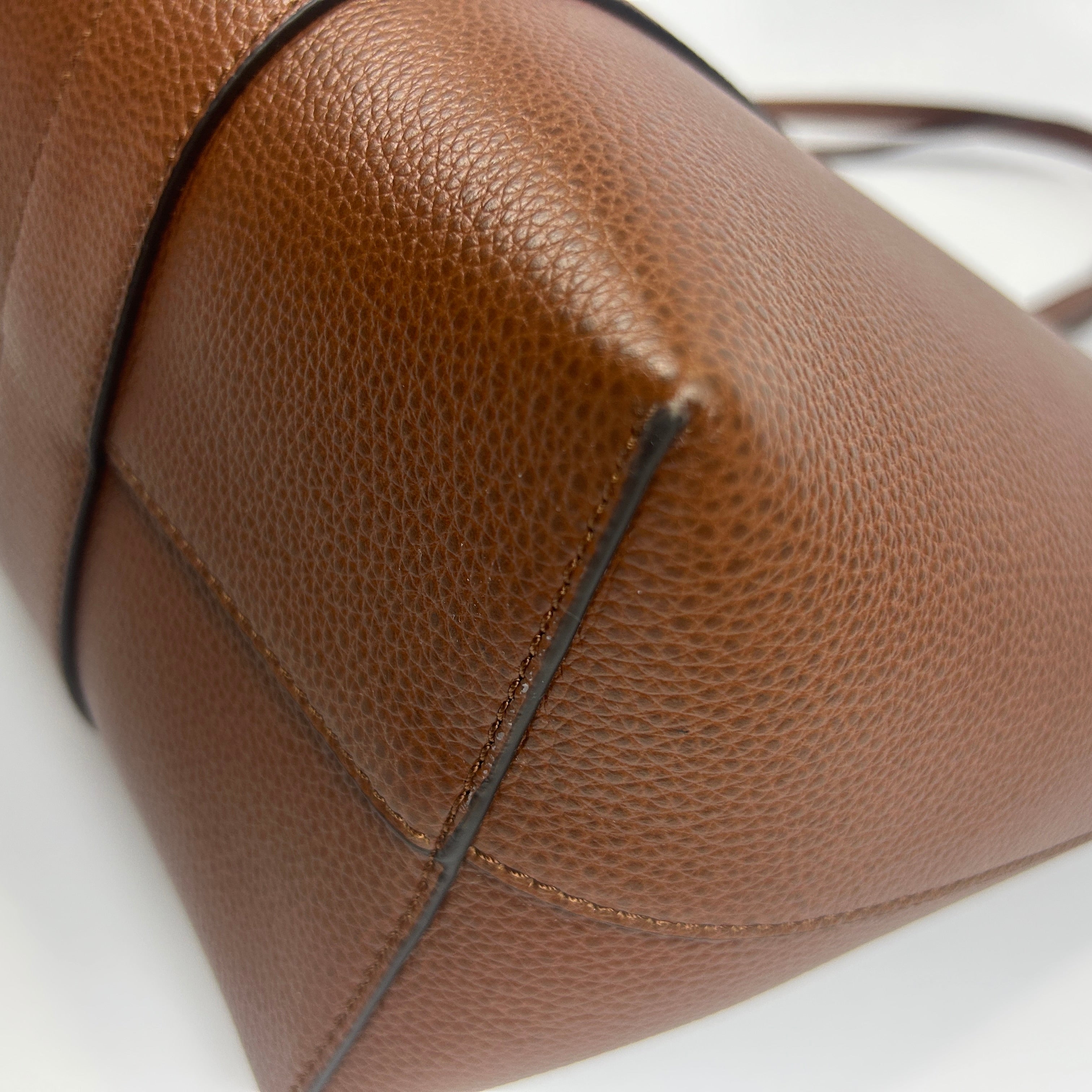 Mulberry £845 Bayswater Two Tone Oak Large Tote Bag