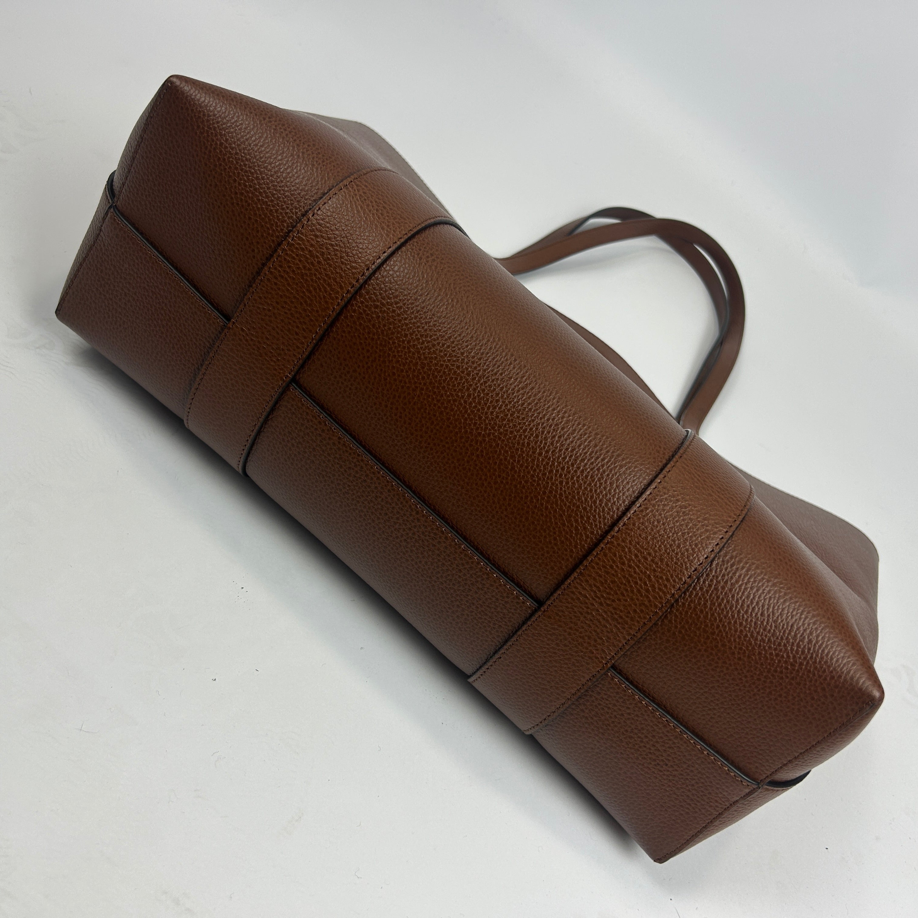 Mulberry £845 Bayswater Two Tone Oak Large Tote Bag