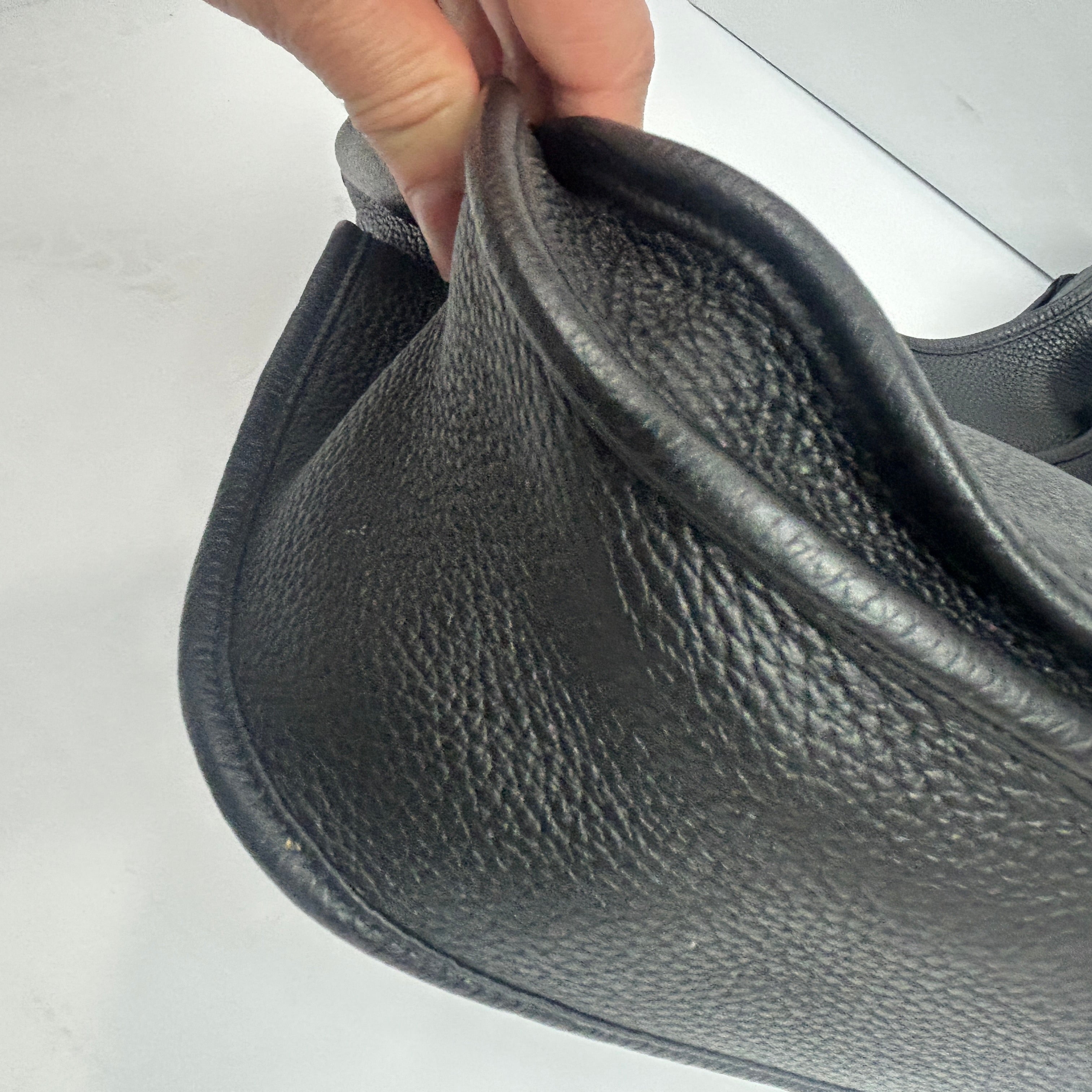 Hermes Evelyne GM 33 Black Clemence Leather Cross Body Bag