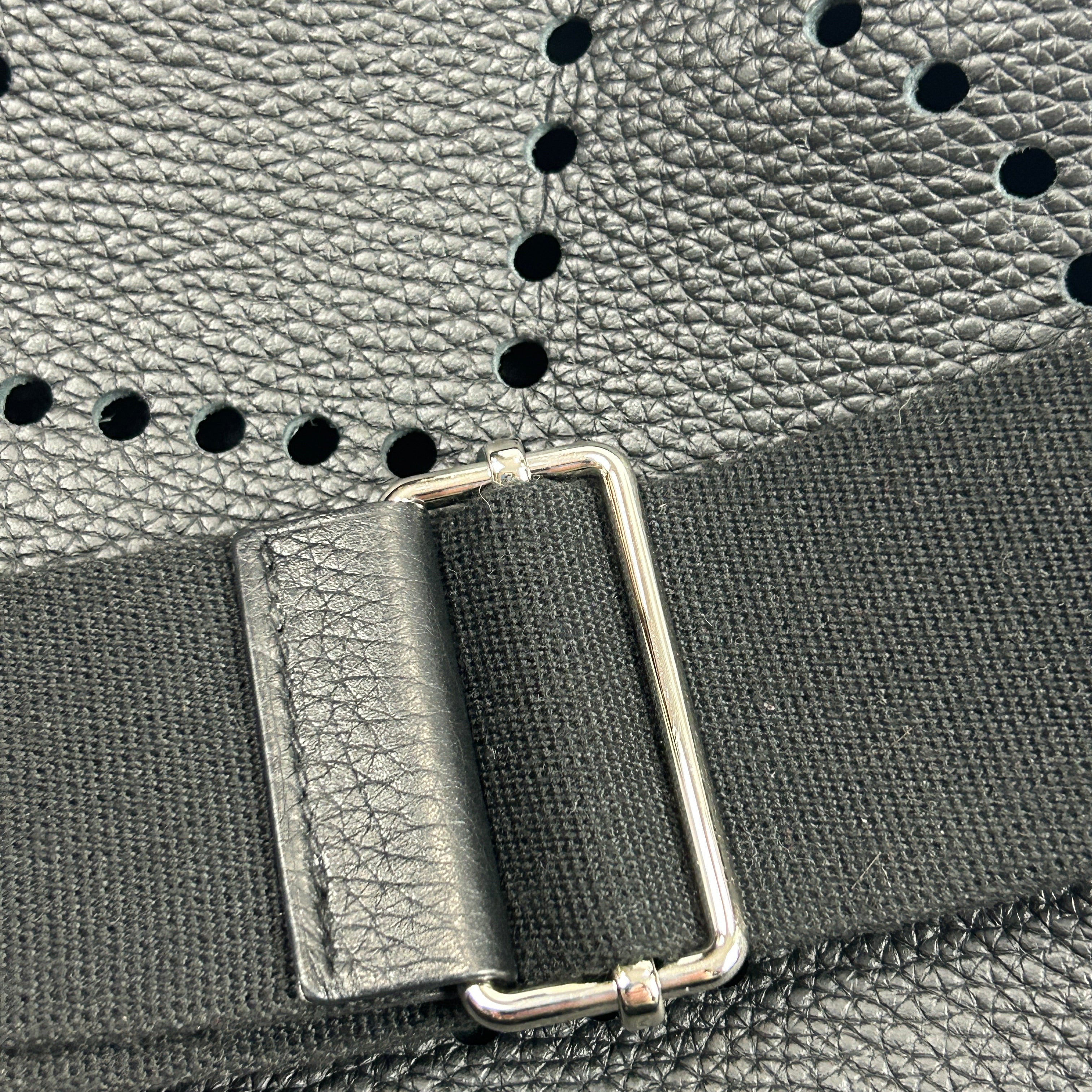 Hermes Evelyne GM 33 Black Clemence Leather Cross Body Bag