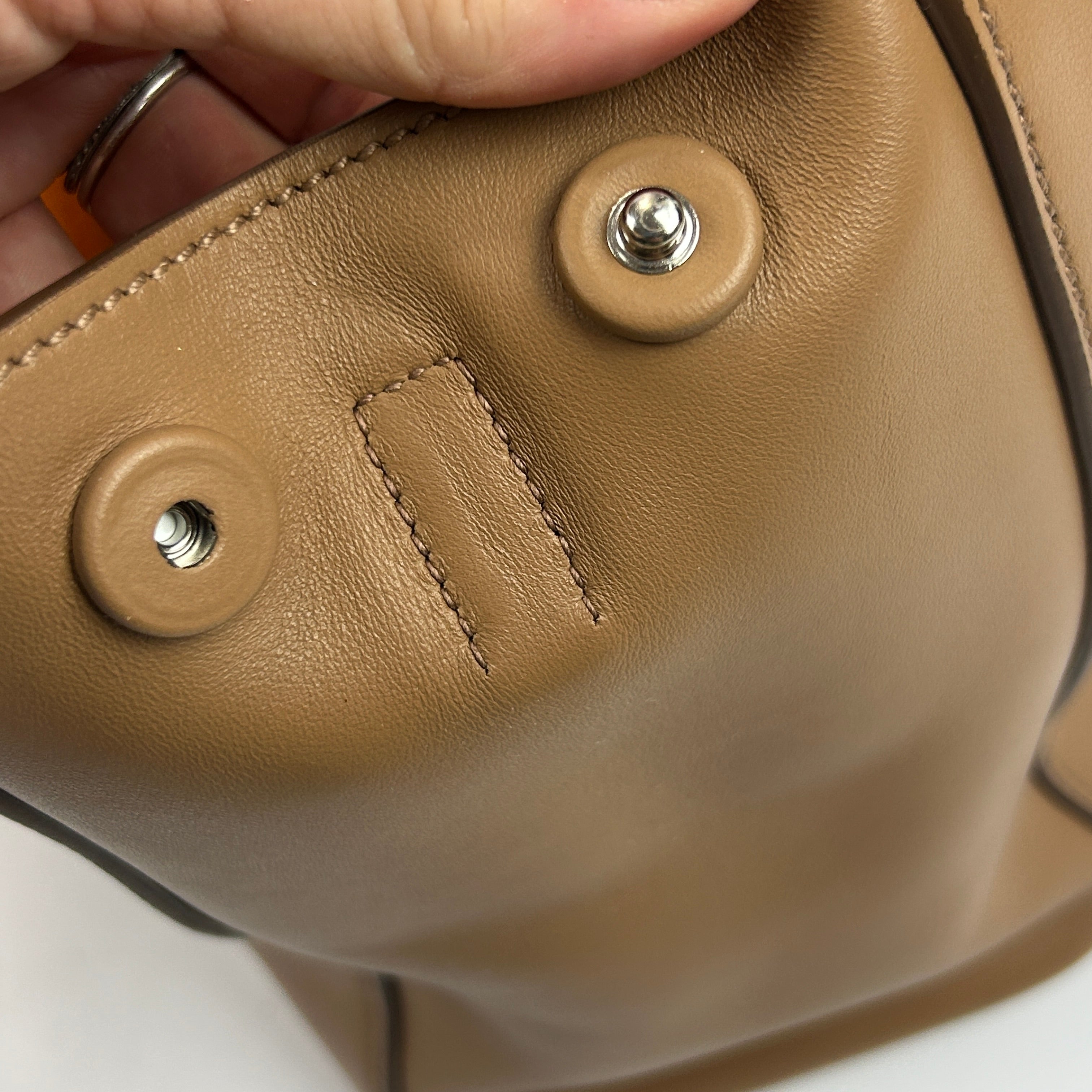 Prada New £3200 Caramel Galleria City Calf Tote Bag
