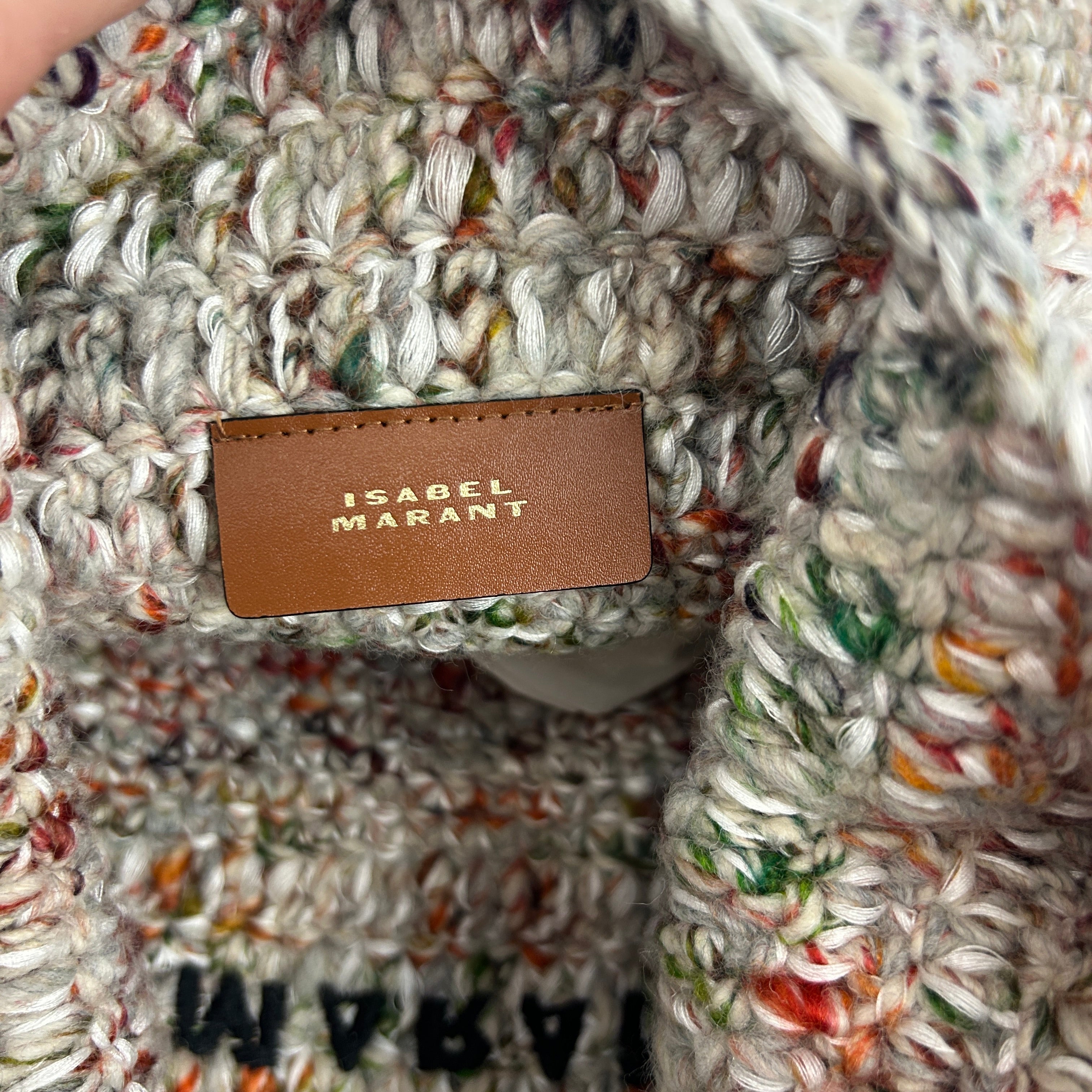 Isabel Marant New £395 Praia Small Crochet Tote Bag
