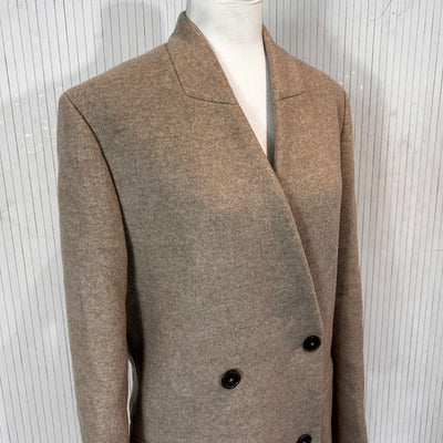 Martin Margiela Oatmeal Pure Cashmere Overcoat L