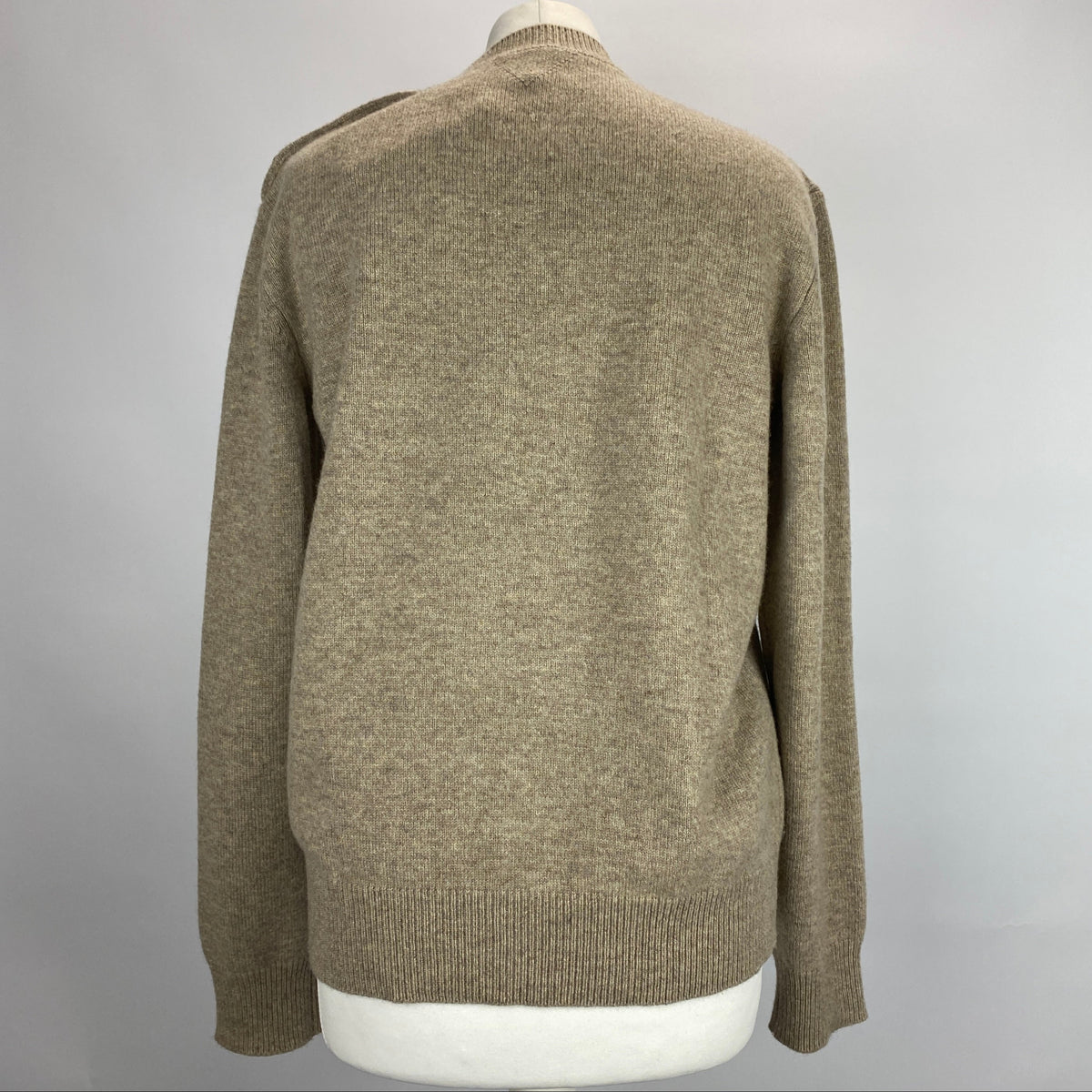 Bottega Veneta £1576 Oatmeal Cashmere Sweater M