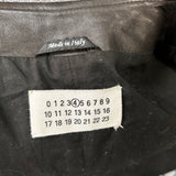 Martin Margiela Black Leather Biker Jacket M