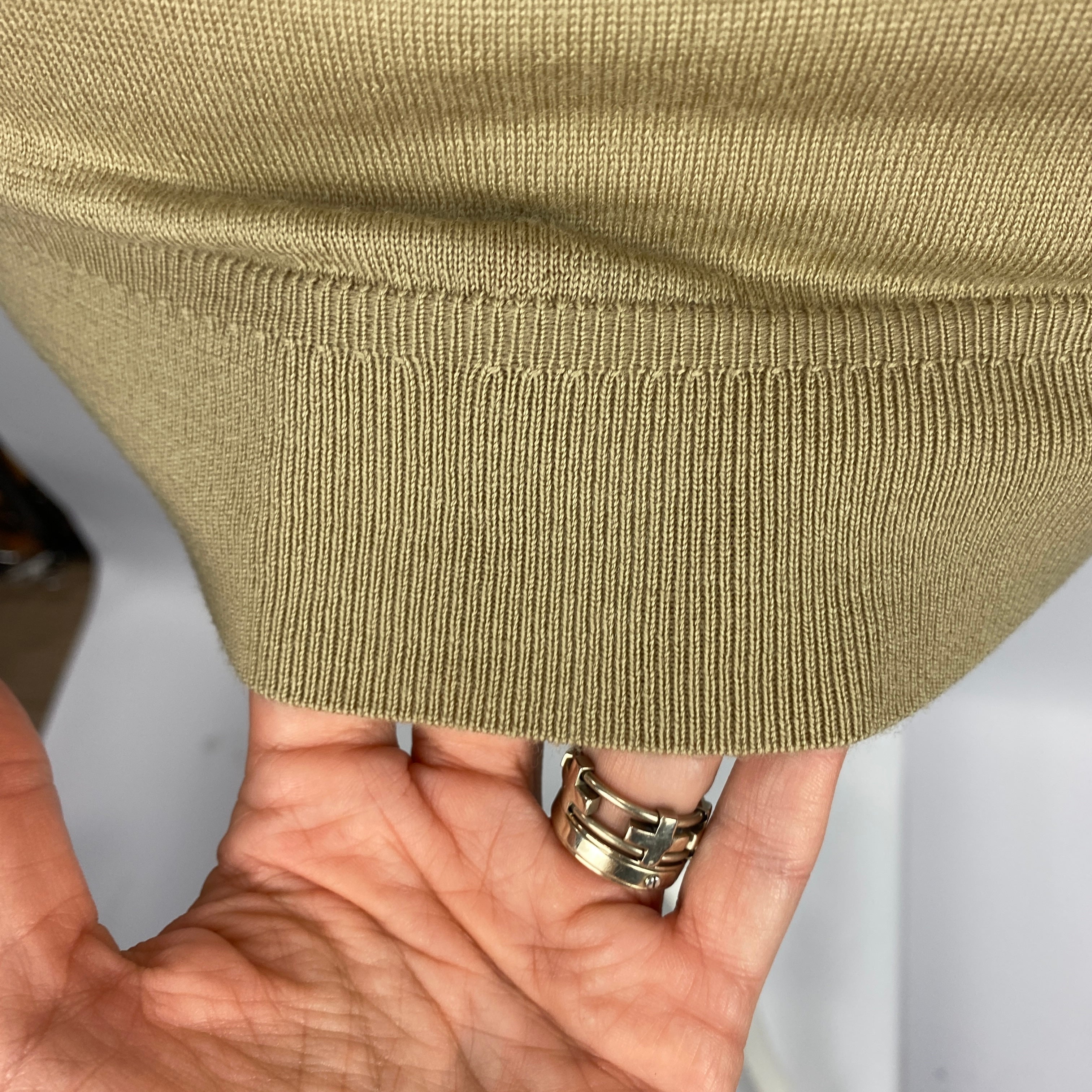 Toteme £470 Desert Wool Merino Turtleneck Sweater XXS-S