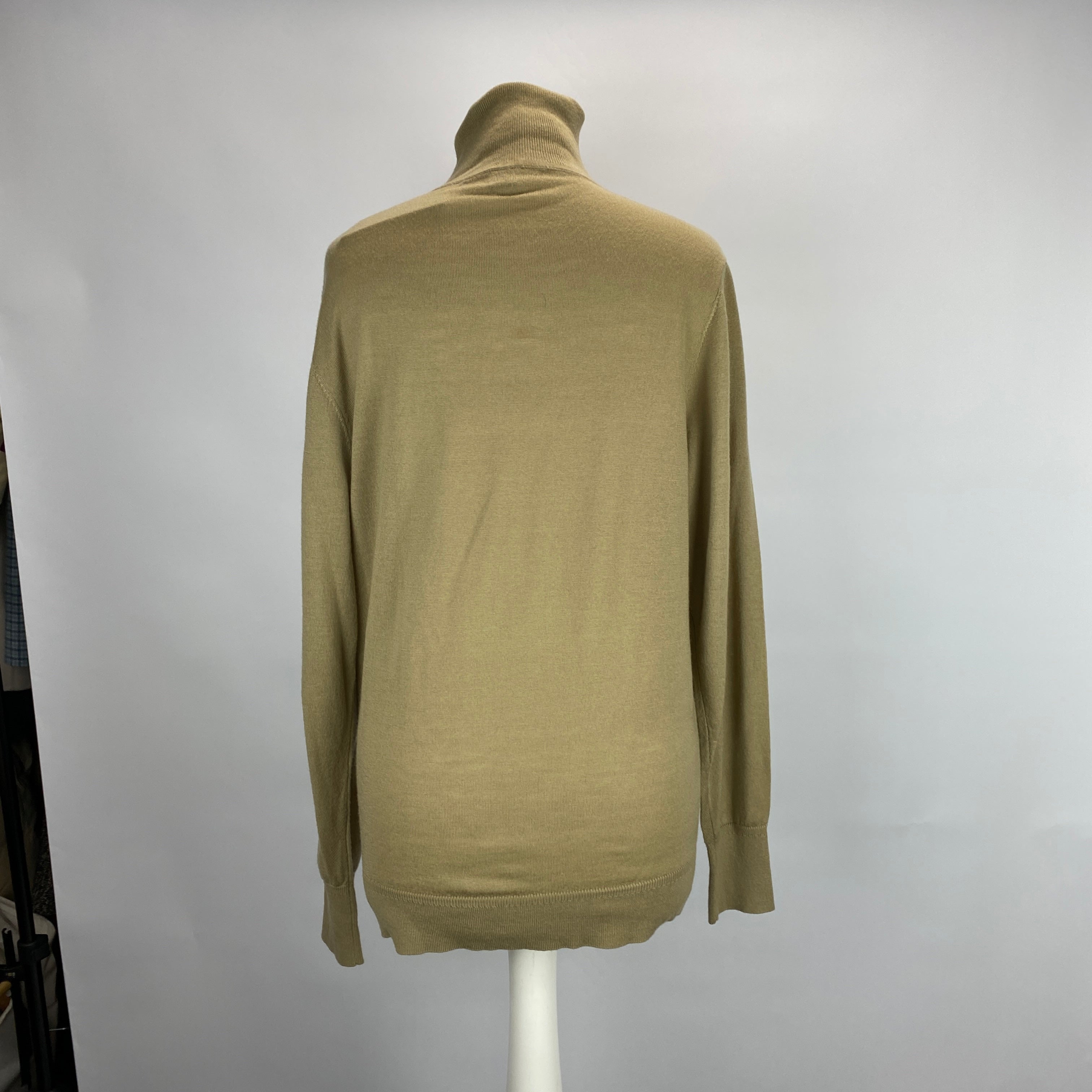 Toteme £470 Desert Wool Merino Turtleneck Sweater XXS-S