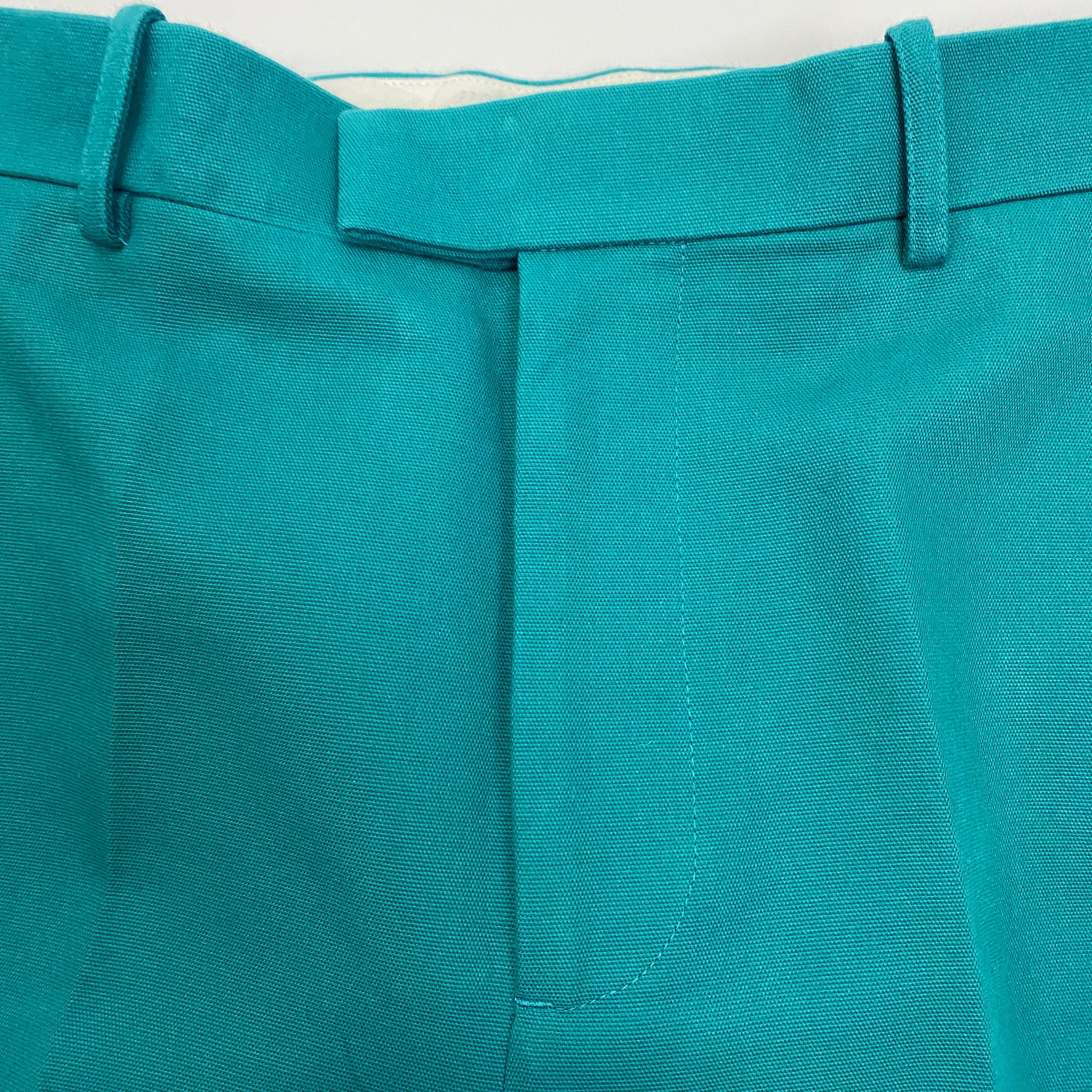 Bottega Veneta Salon 01 Turquoise Trousers XS