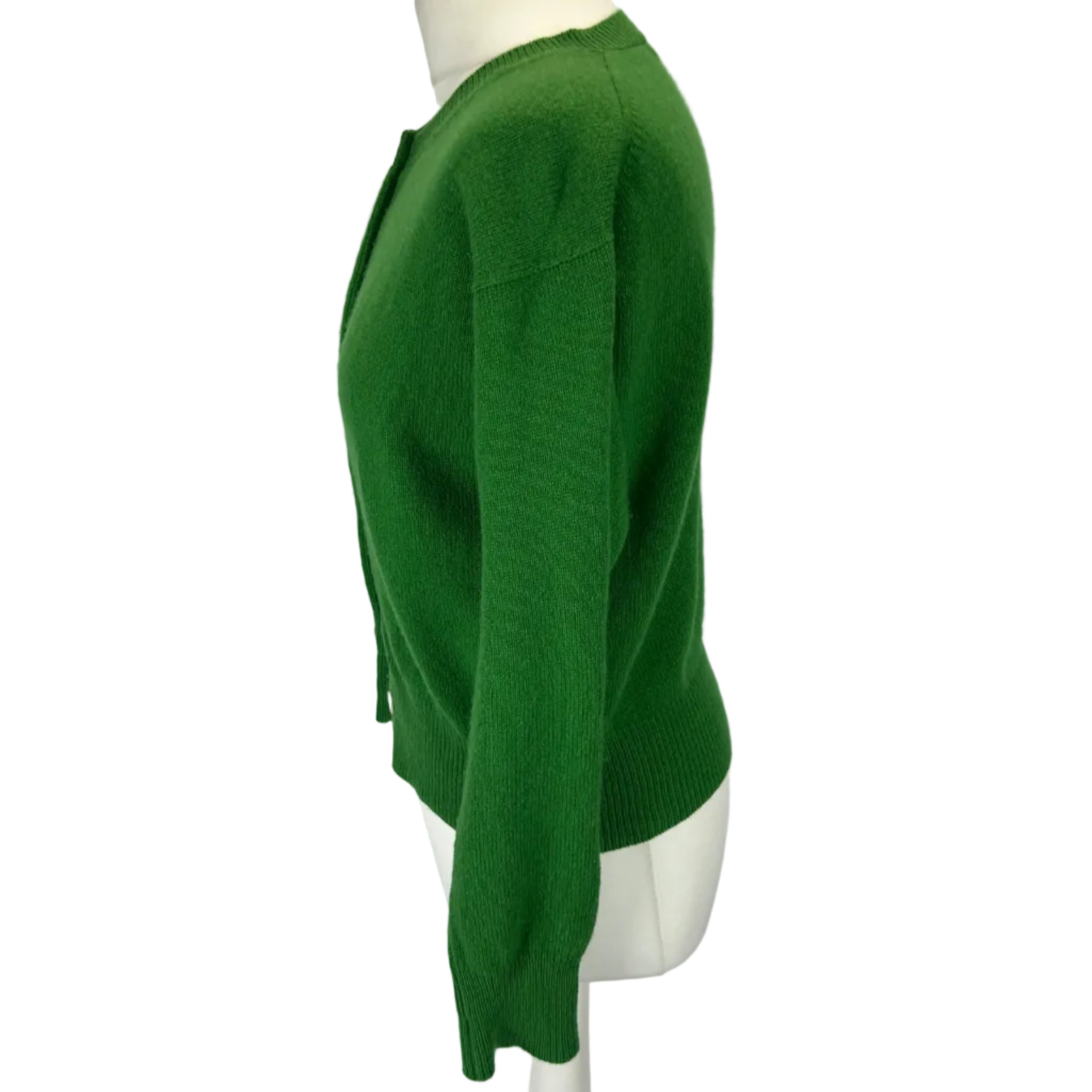 &Daughter £384 Pickle Green Wool Ada Cardigan XS