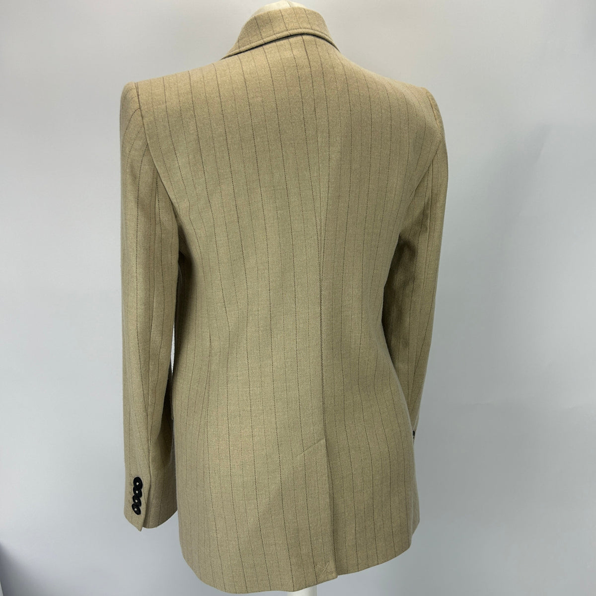 Me&Em New Oatmeal Pinstripe Jacket XS