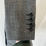 Dolce & Gabbana Grey POW Check Stretch Wool Jacket S/M