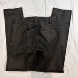 Joseph £895 Black Leather Coleman Pants XS