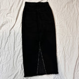 Raey Brand New Black Twisted Seam Denim Skirt XXS