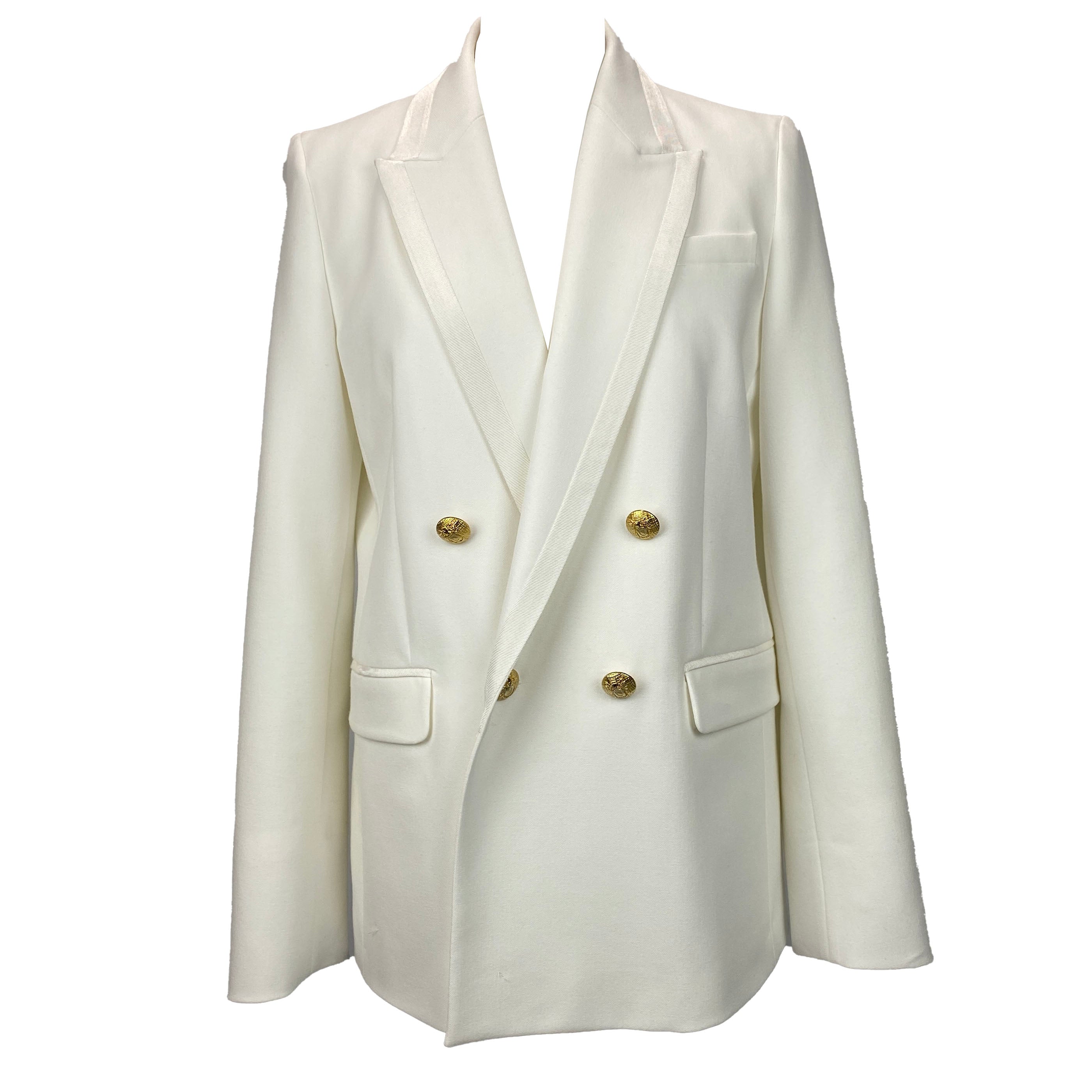 Me&Em New £350 Soft White Forever Summer Tux Blazer M