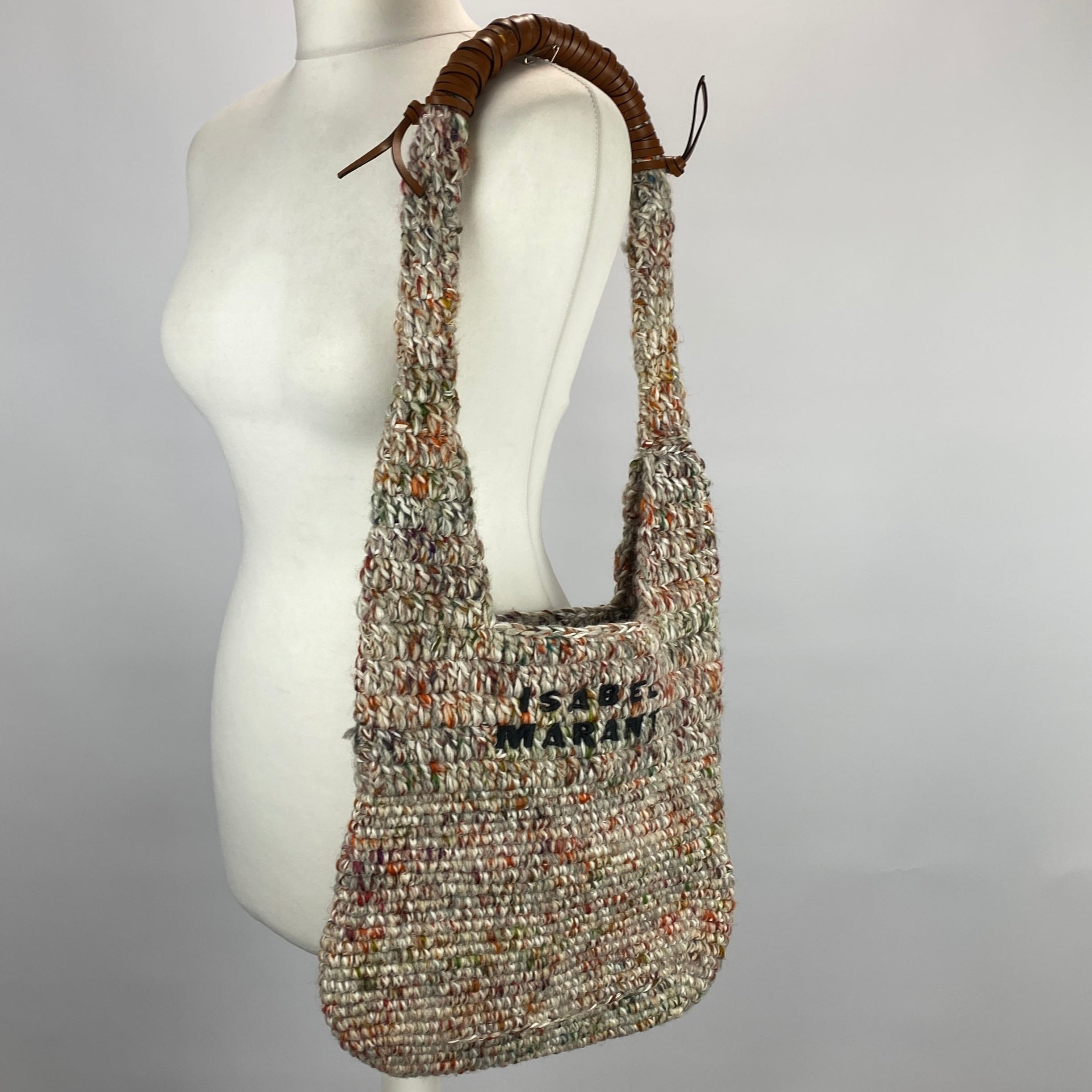 Isabel Marant New £395 Praia Small Crochet Tote Bag