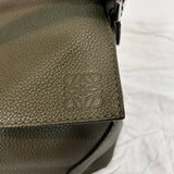 Loewe Brand New £2900 Dark Khaki Green Large Puzzle Bag