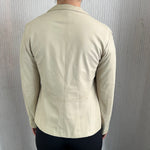 Jil Sander Vanilla Buttersoft Leather Blazer XS