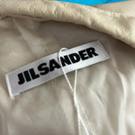 Jil Sander Vanilla Buttersoft Leather Blazer XS