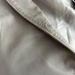 Jil Sander Vanilla Buttersoft Leather Blazer XS