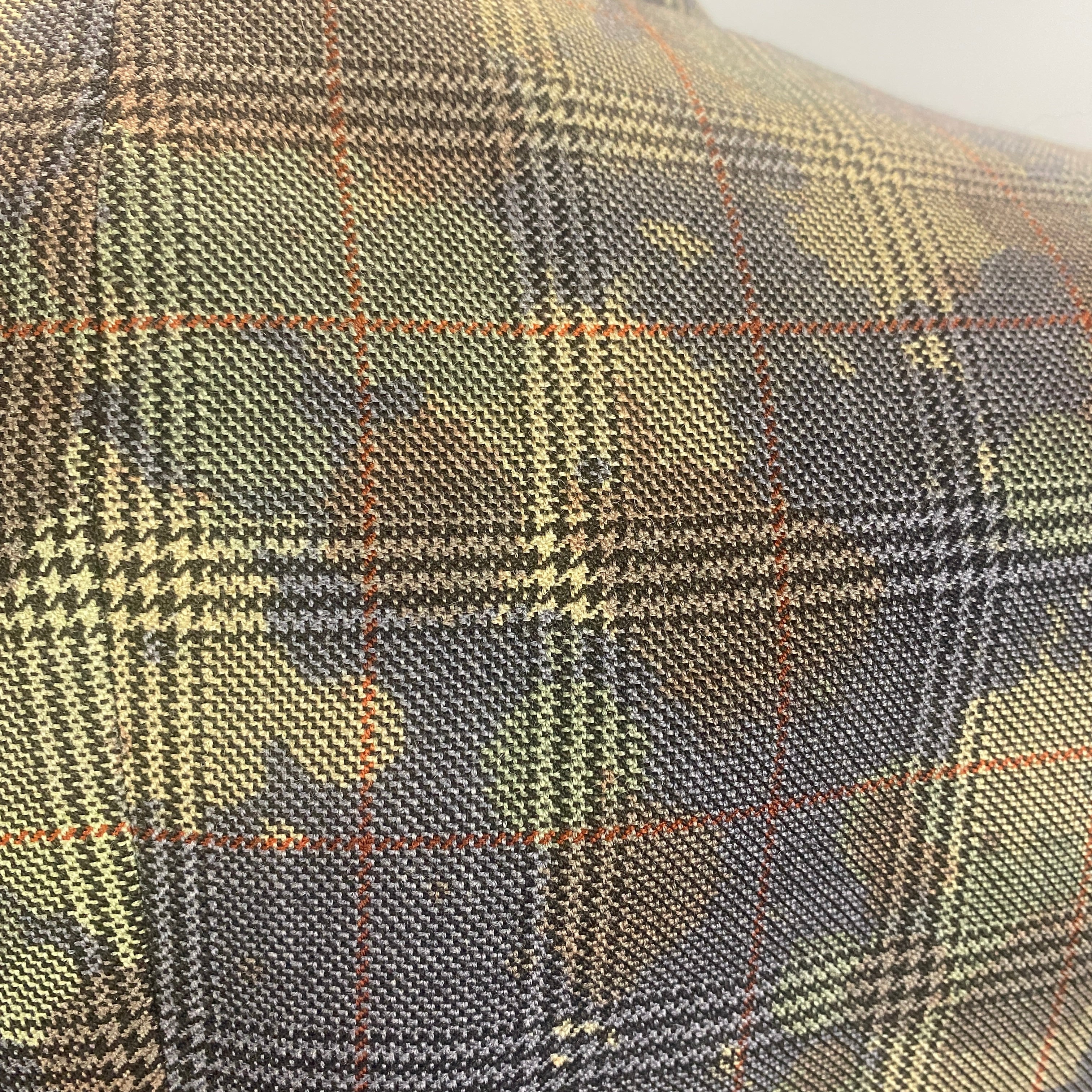 Stella McCartney Camo & Check Wool Blazer L/XL