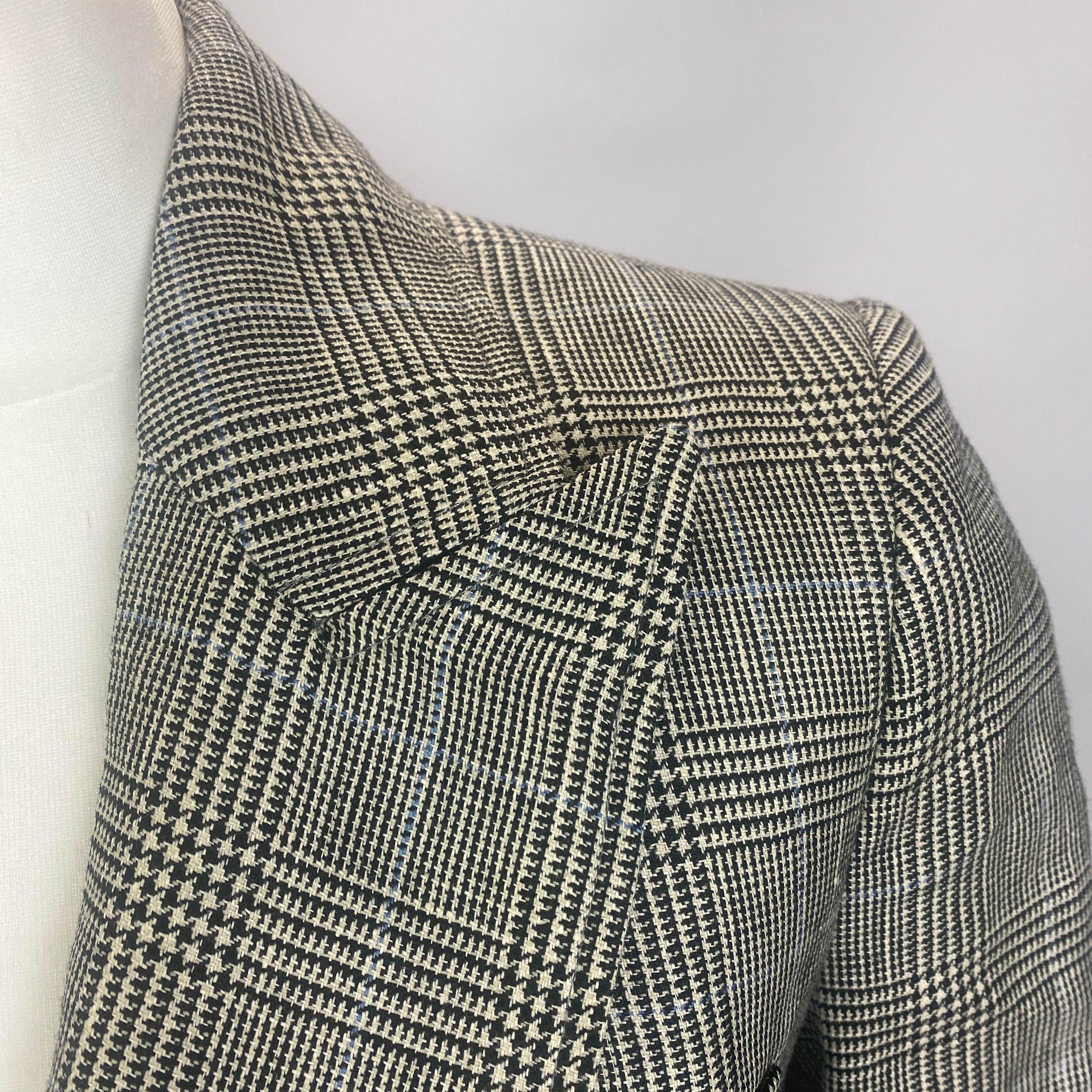 Bella Freud Sold Out £875 Monochrome Earl Jacket XS