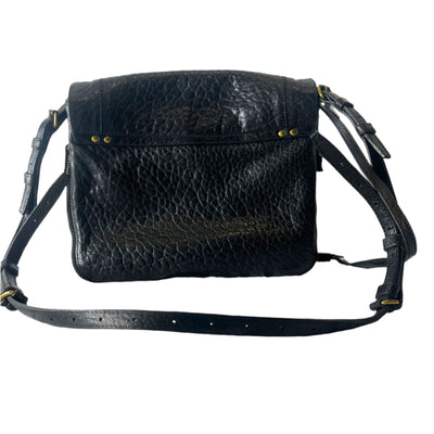 Jerome Dreyfuss Black Leather Igor Crossbody Bag