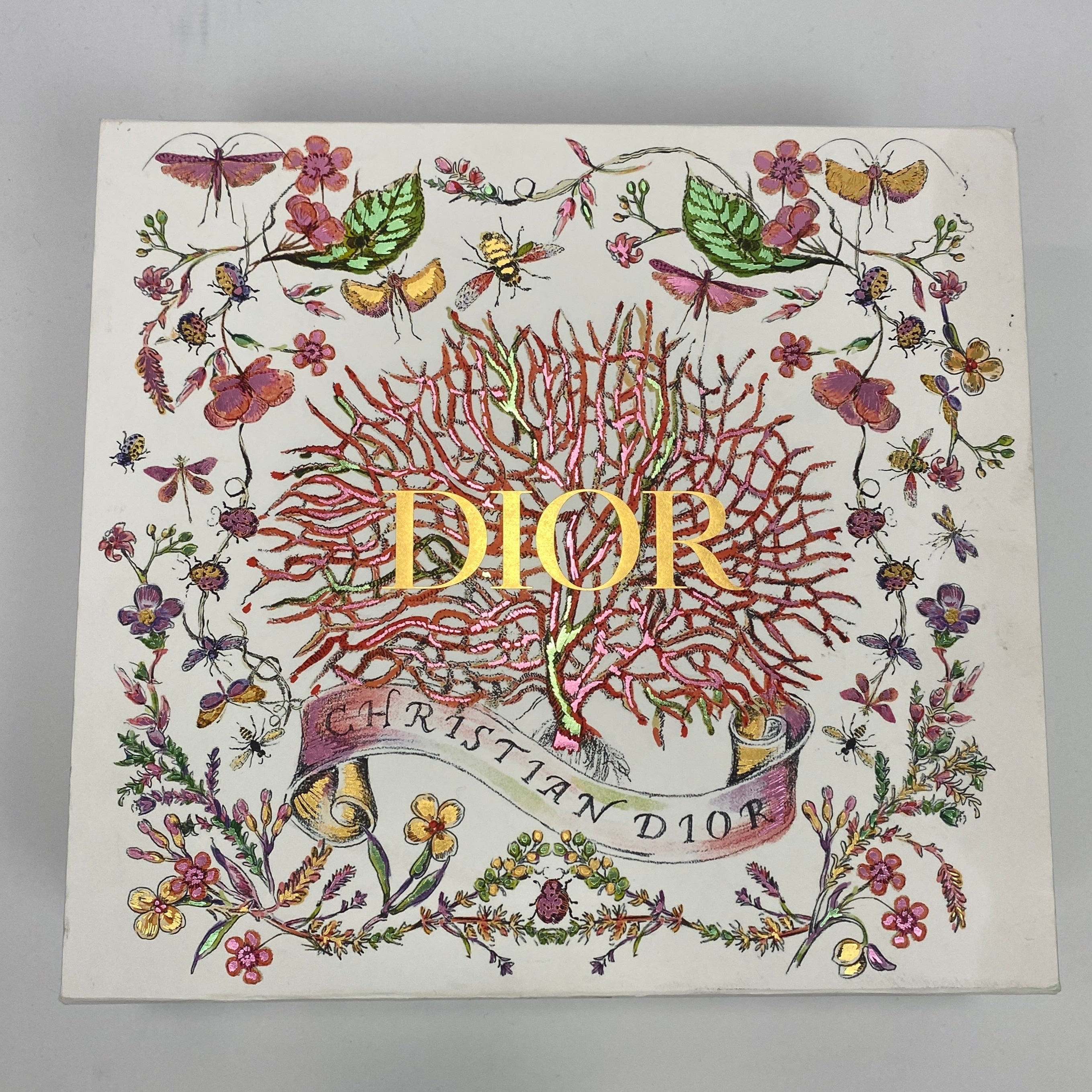 Christian Dior New Scotland Toile De Jouy Cashmere & Wool Blanket