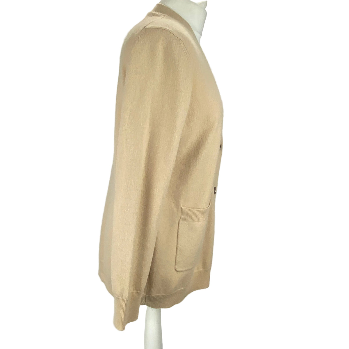 Allude £425 Beige Cashmere Cardigan S-L