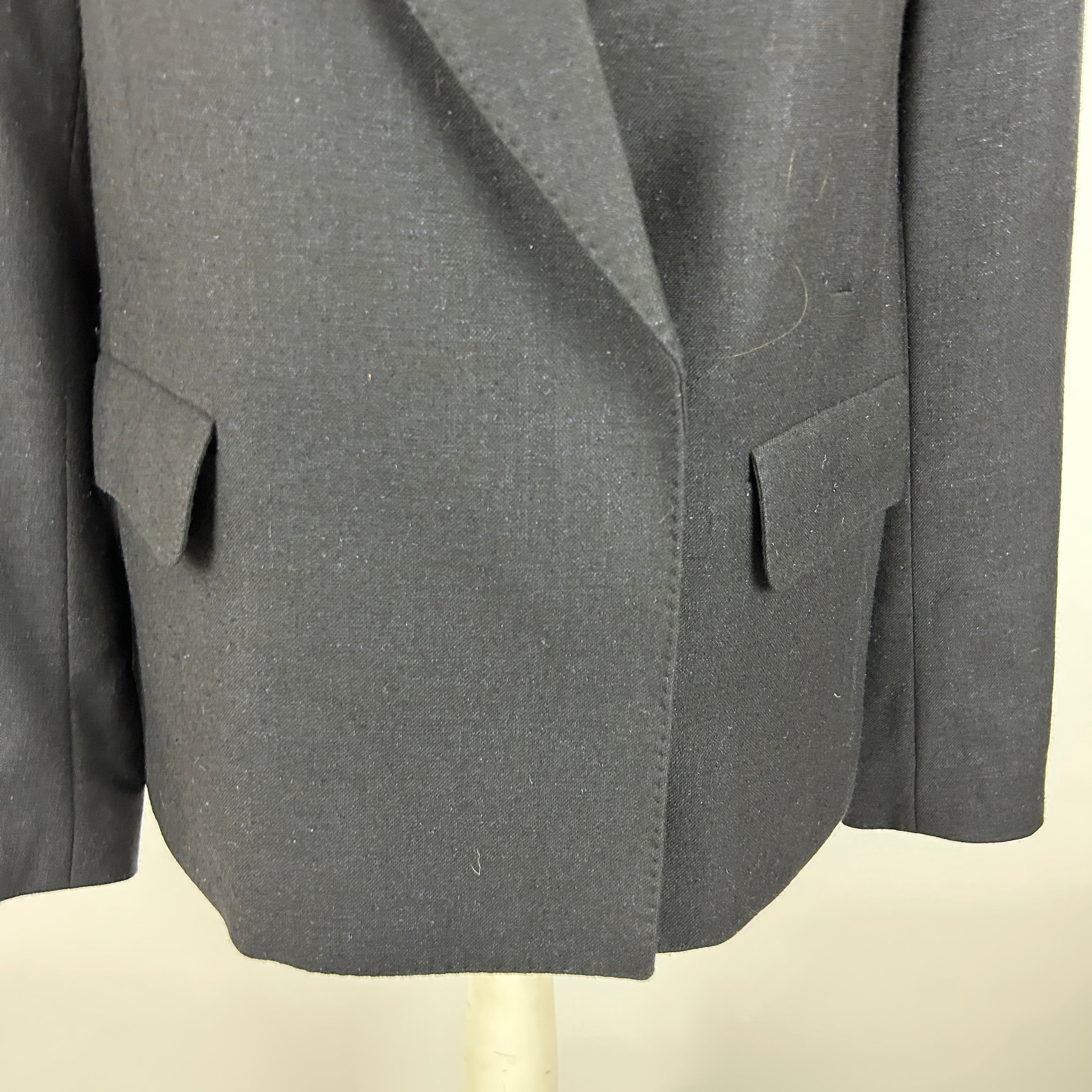 Acne Studios Black Silky Back Jacket XS/S