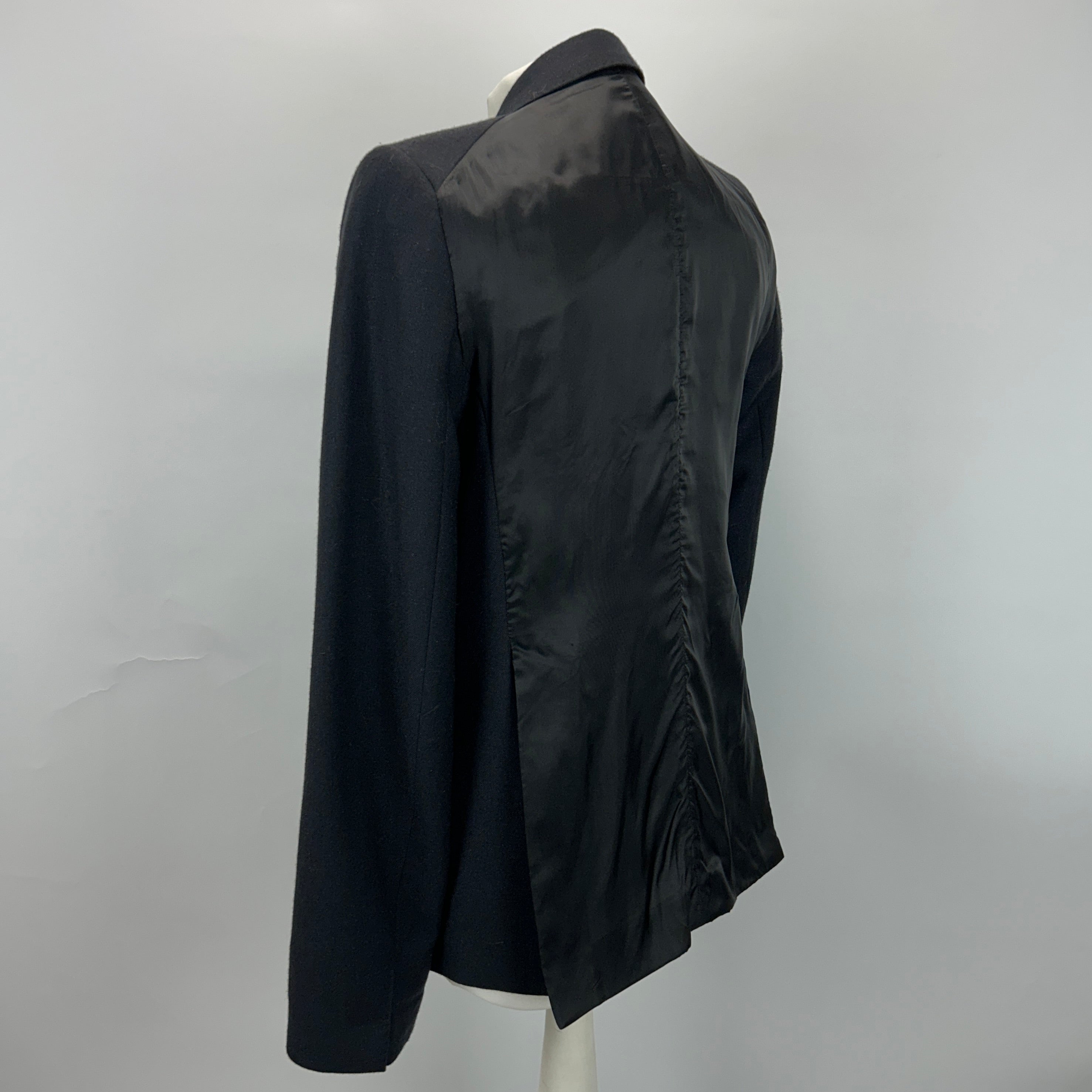 Acne Studios Black Silky Back Jacket XS/S