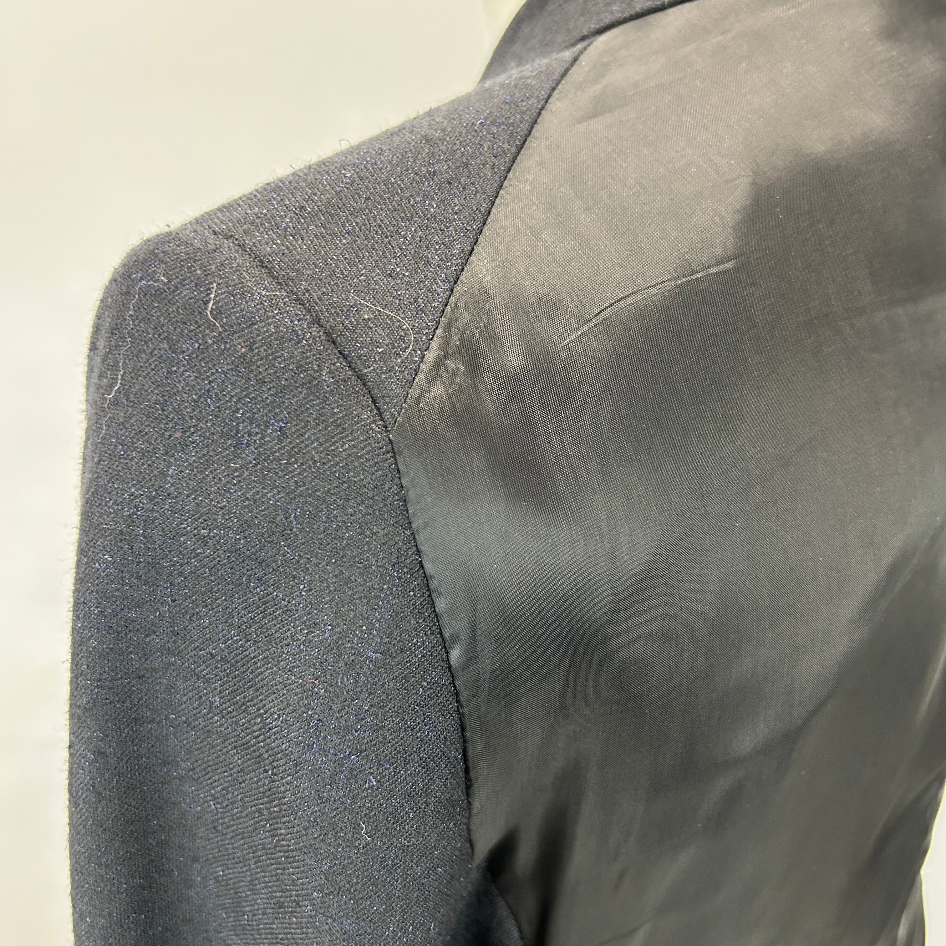 Acne Studios Black Silky Back Jacket XS/S