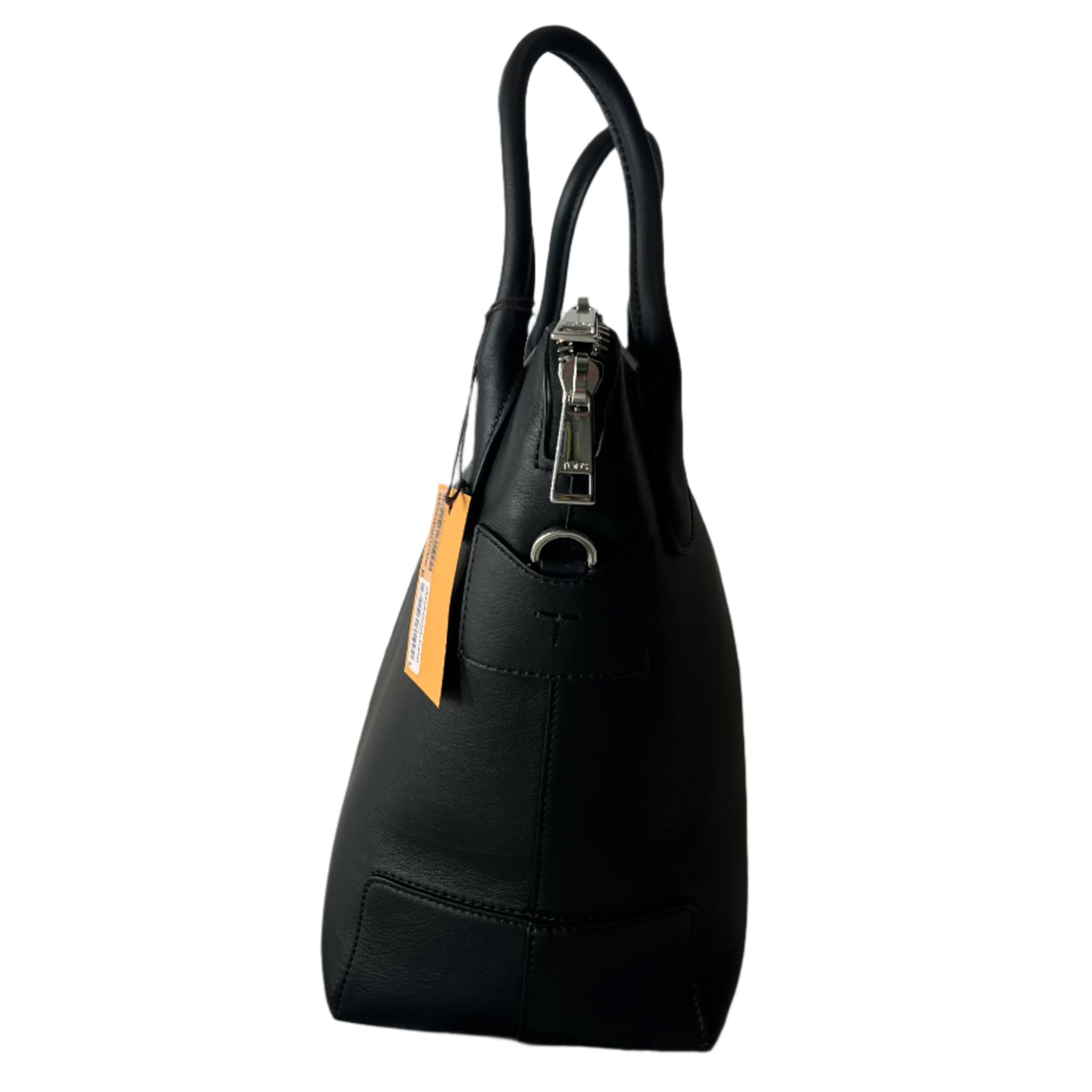 Tods Brand New £2687 Black Sacca Zip Di Tote Bag