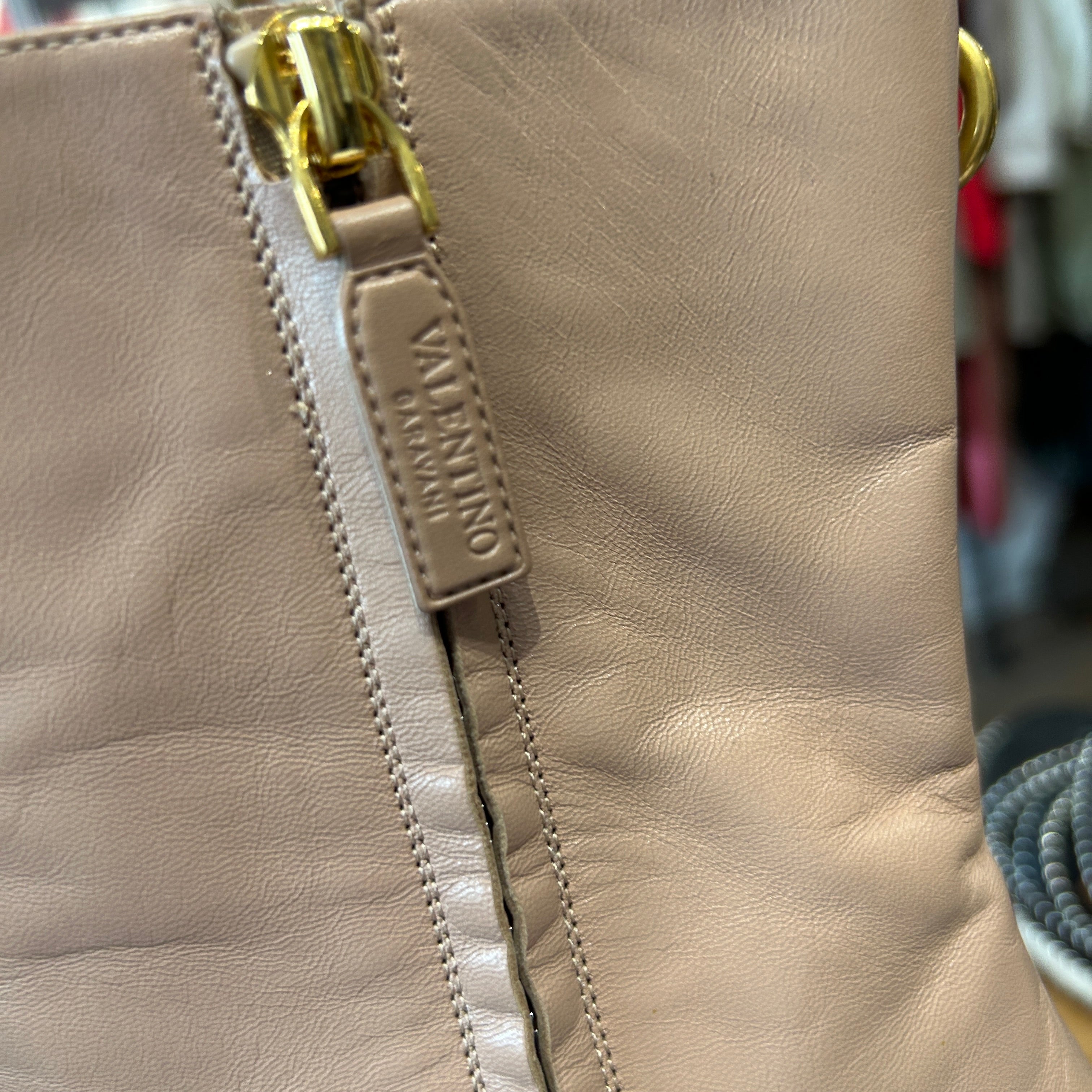 Valentino £980 Camel Leather Rockstud Ankle Boots 38