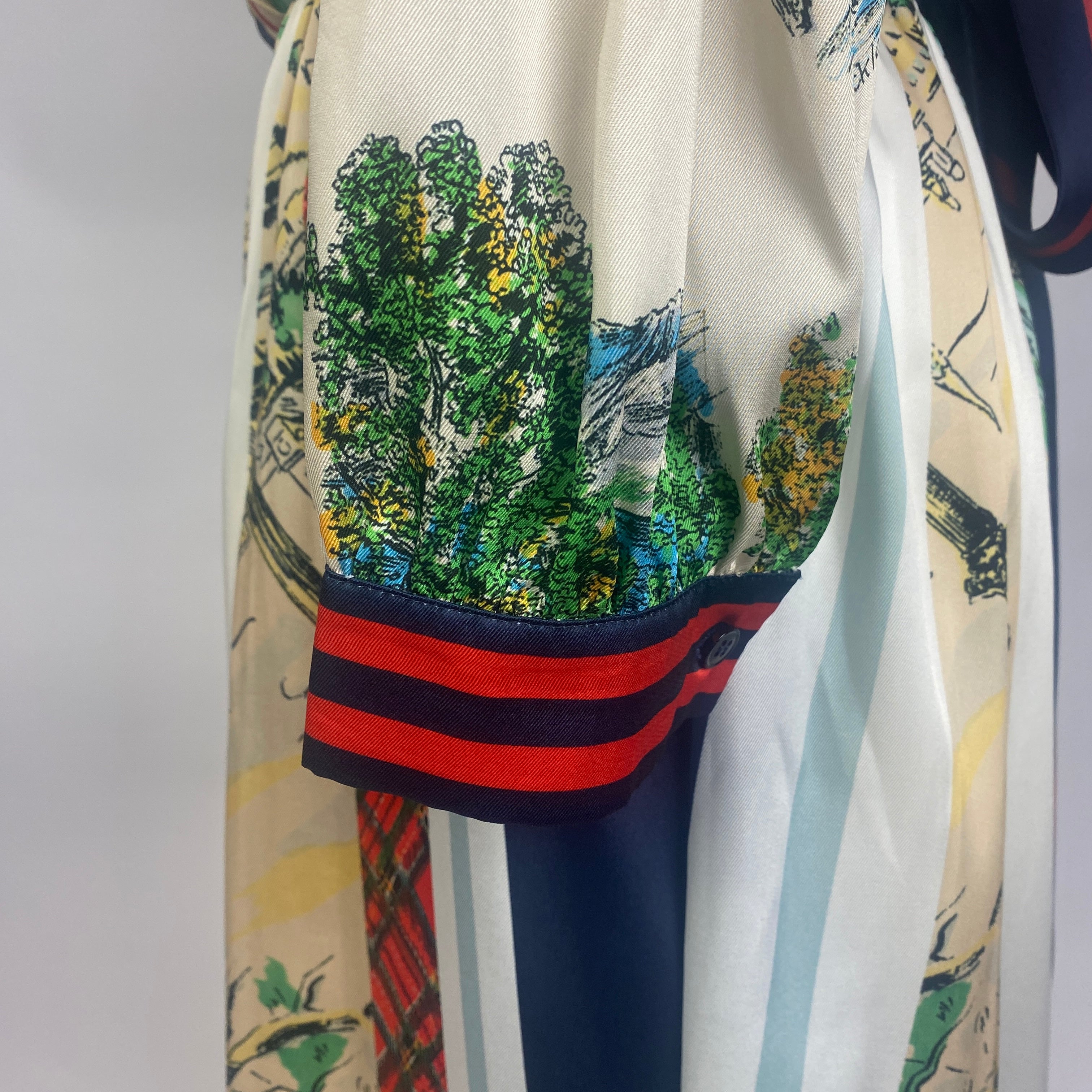 Philosophy Di Lorenzo Serafini Scarf Maxi Dress M