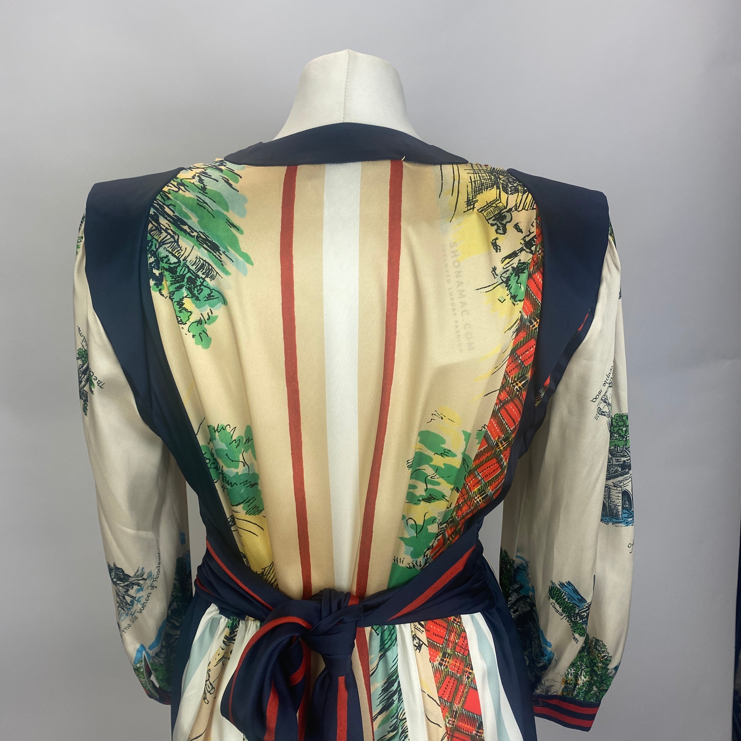 Philosophy Di Lorenzo Serafini Scarf Maxi Dress M