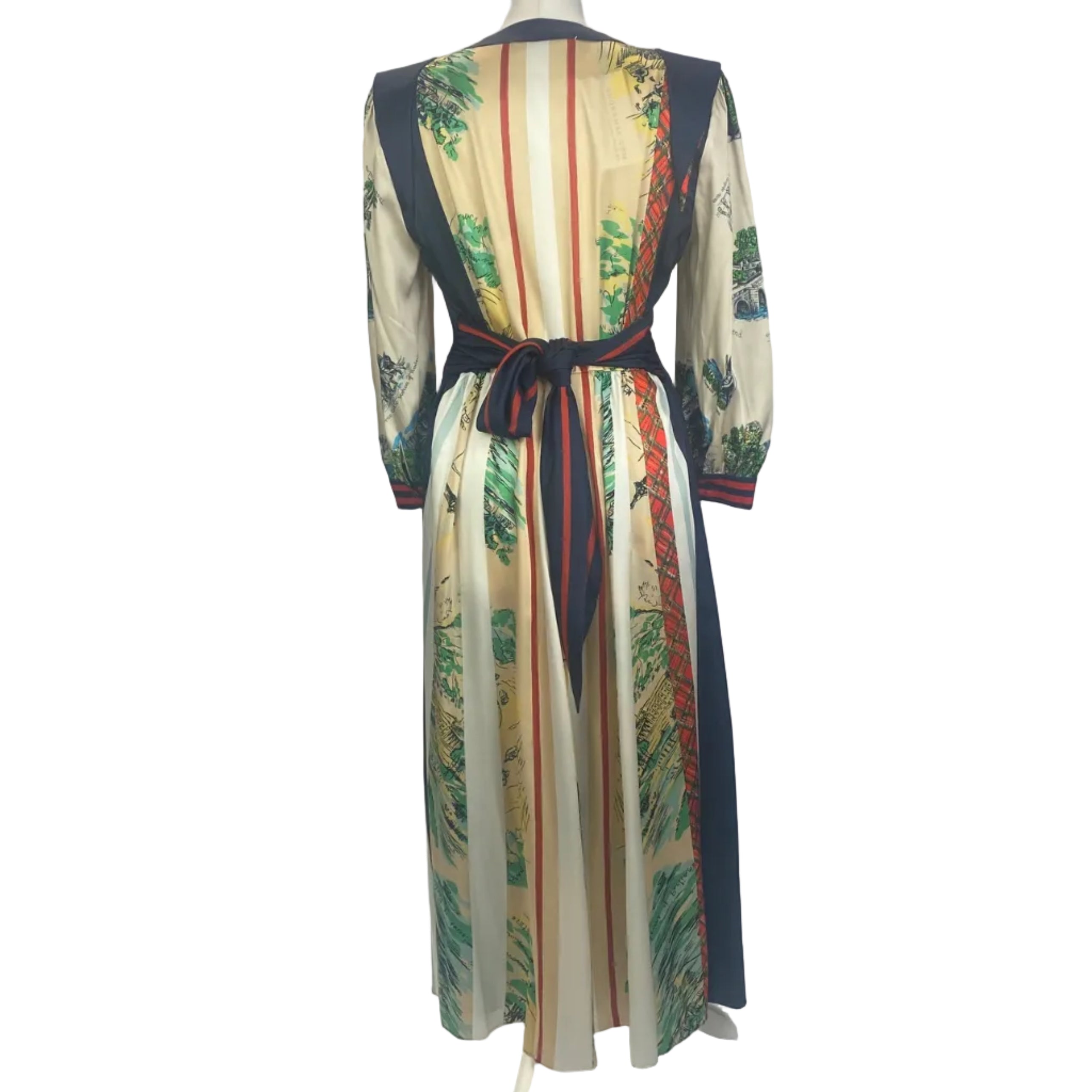 Philosophy Di Lorenzo Serafini Scarf Maxi Dress M