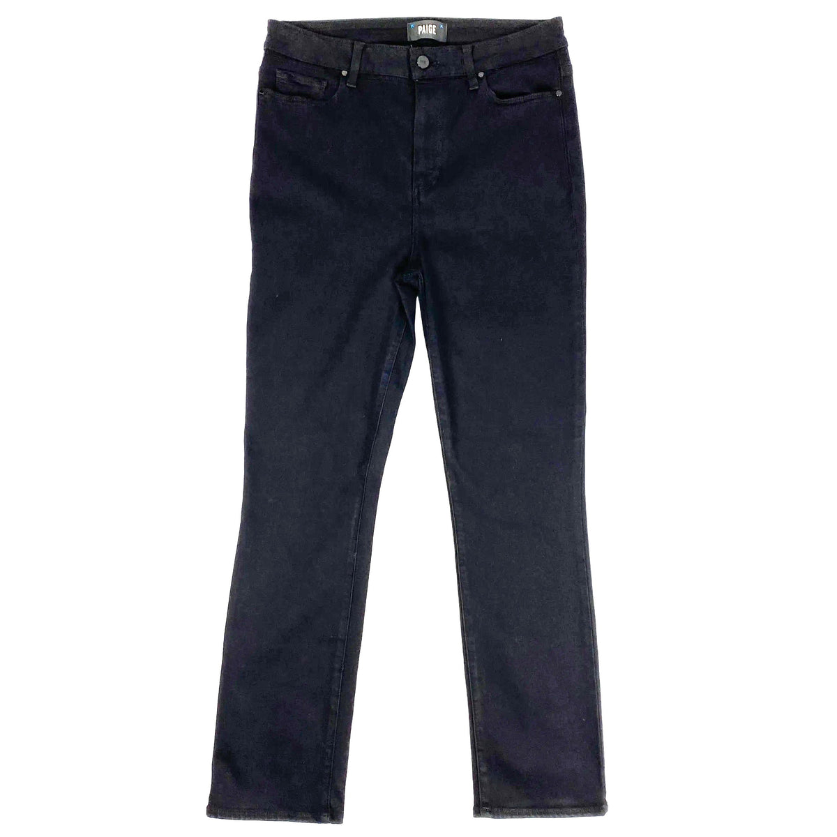 Paige £250 Black Cindy Stretch Crop Jeans 30