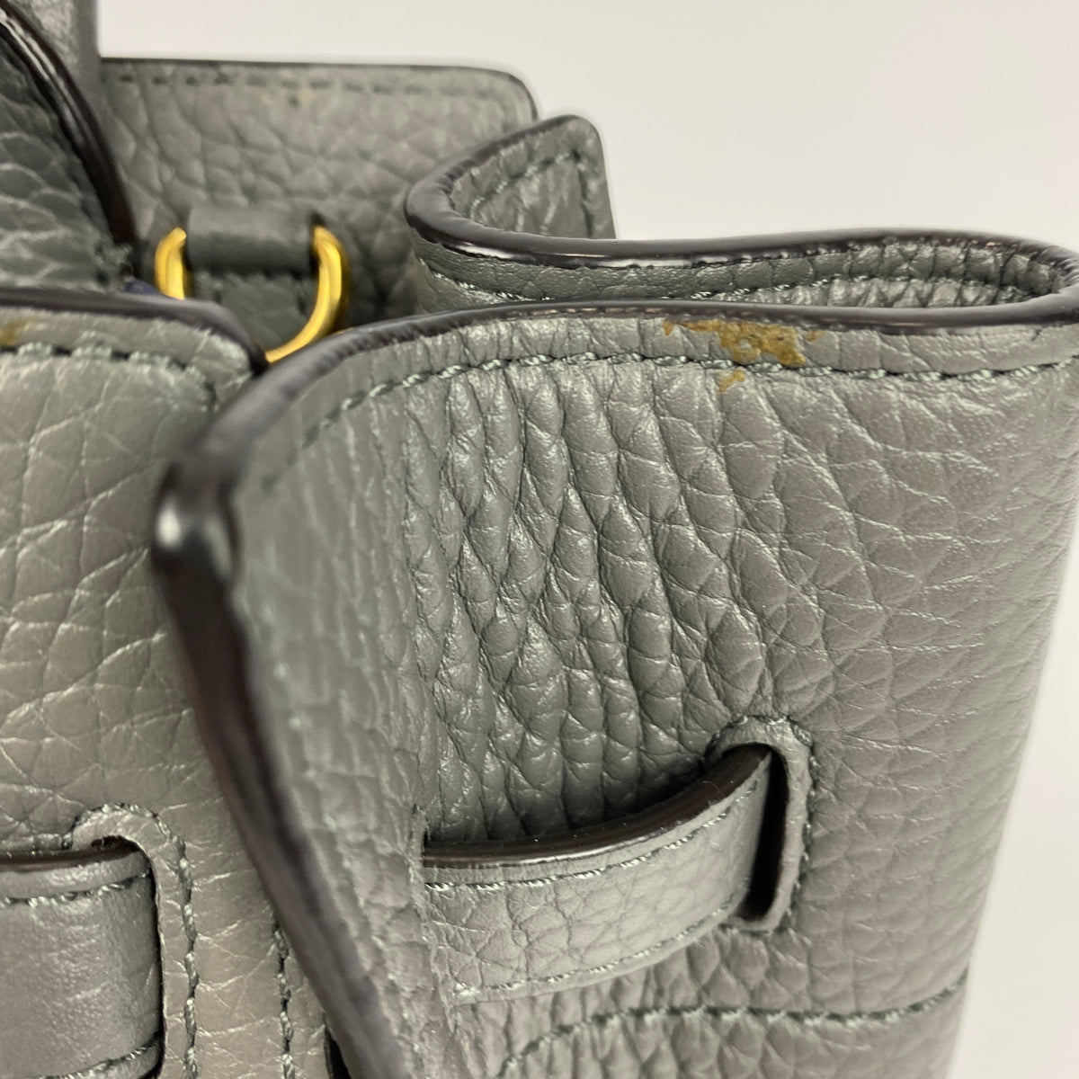Mulberry £1095 Grey Belted Bayswater Mini Tote Bag