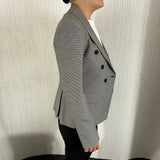 Stella McCartney Brand New Navy Check Wool Jacket XXS/XS
