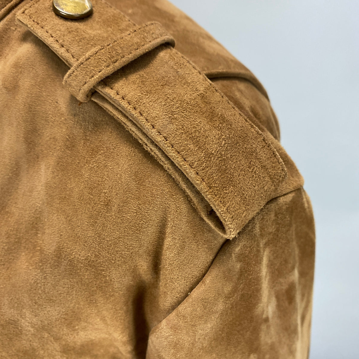 Mint Velvet New £450 Cognac Suede Bomber Jacket S