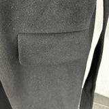 Balenciaga Brand New Black Wool Mix Oversize Belted Overcoat XS/S/M