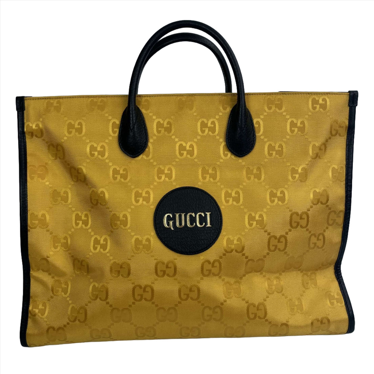 Gucci Yellow Gold Off The Grid GG Supreme Tote Bag