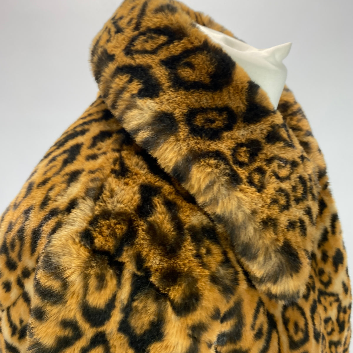 Apparis New £368 Cheetah Faux Fur Crop Jacket M